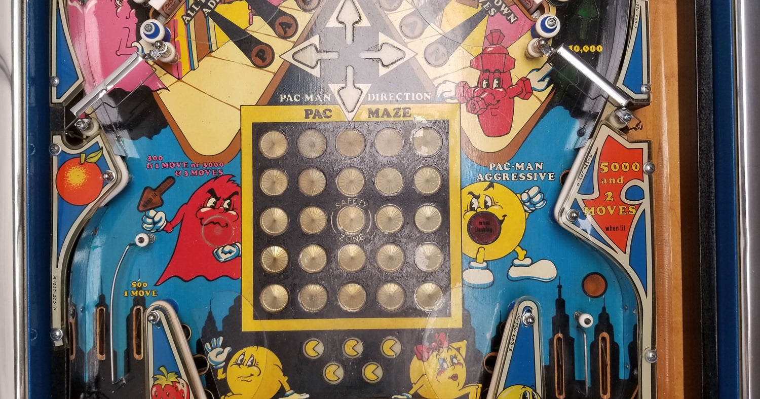 Mr. and Mrs. Pacman (FULLY RESTORED Bally 1982 - Pinball805