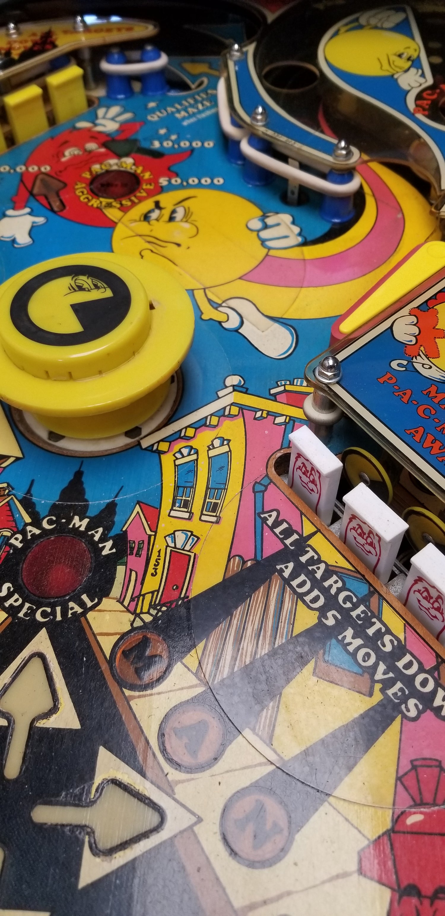 Mr. and Mrs. Pacman (FULLY RESTORED Bally 1982 - Pinball805