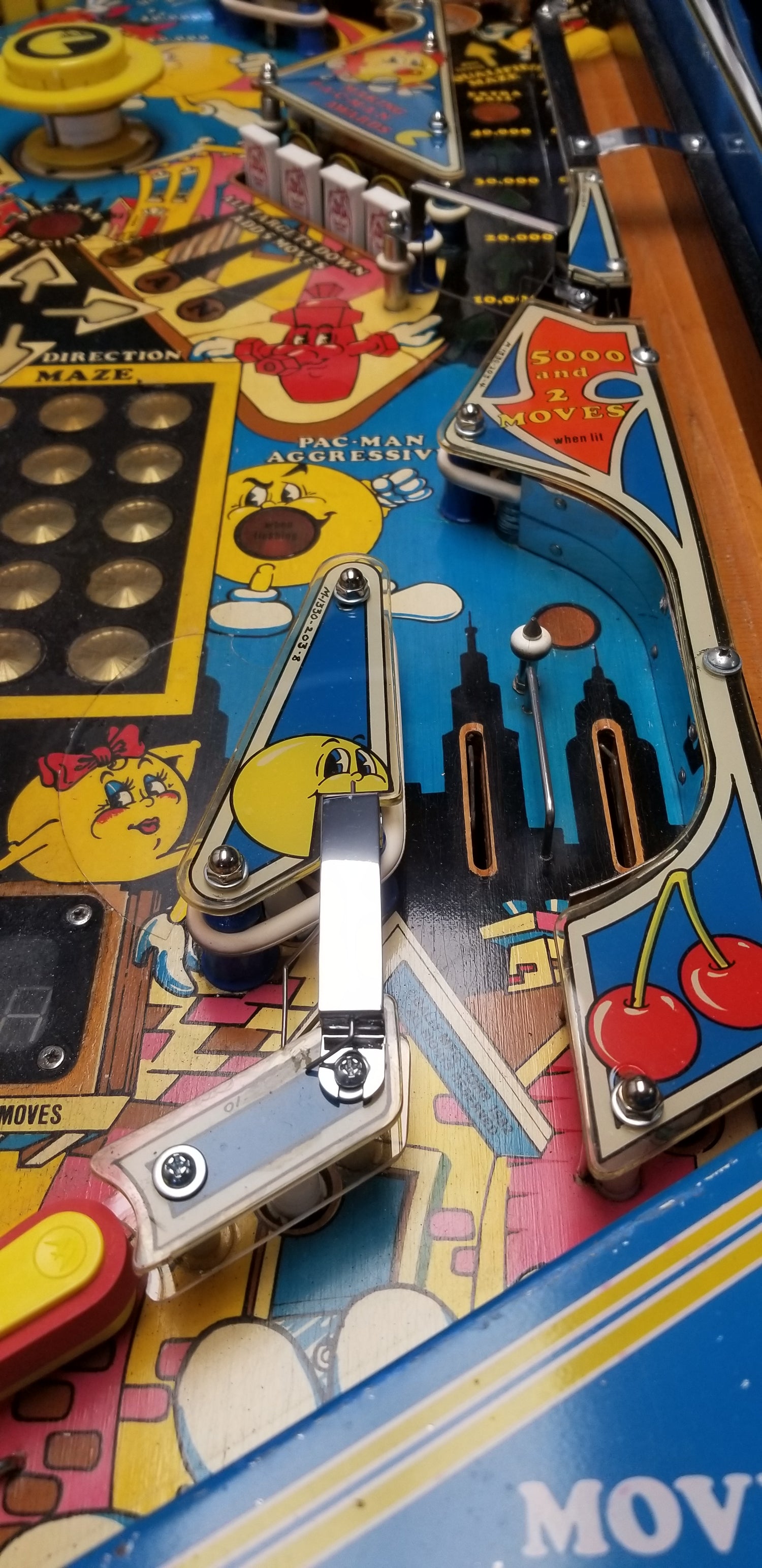 Mr. and Mrs. Pacman (FULLY RESTORED Bally 1982 - Pinball805