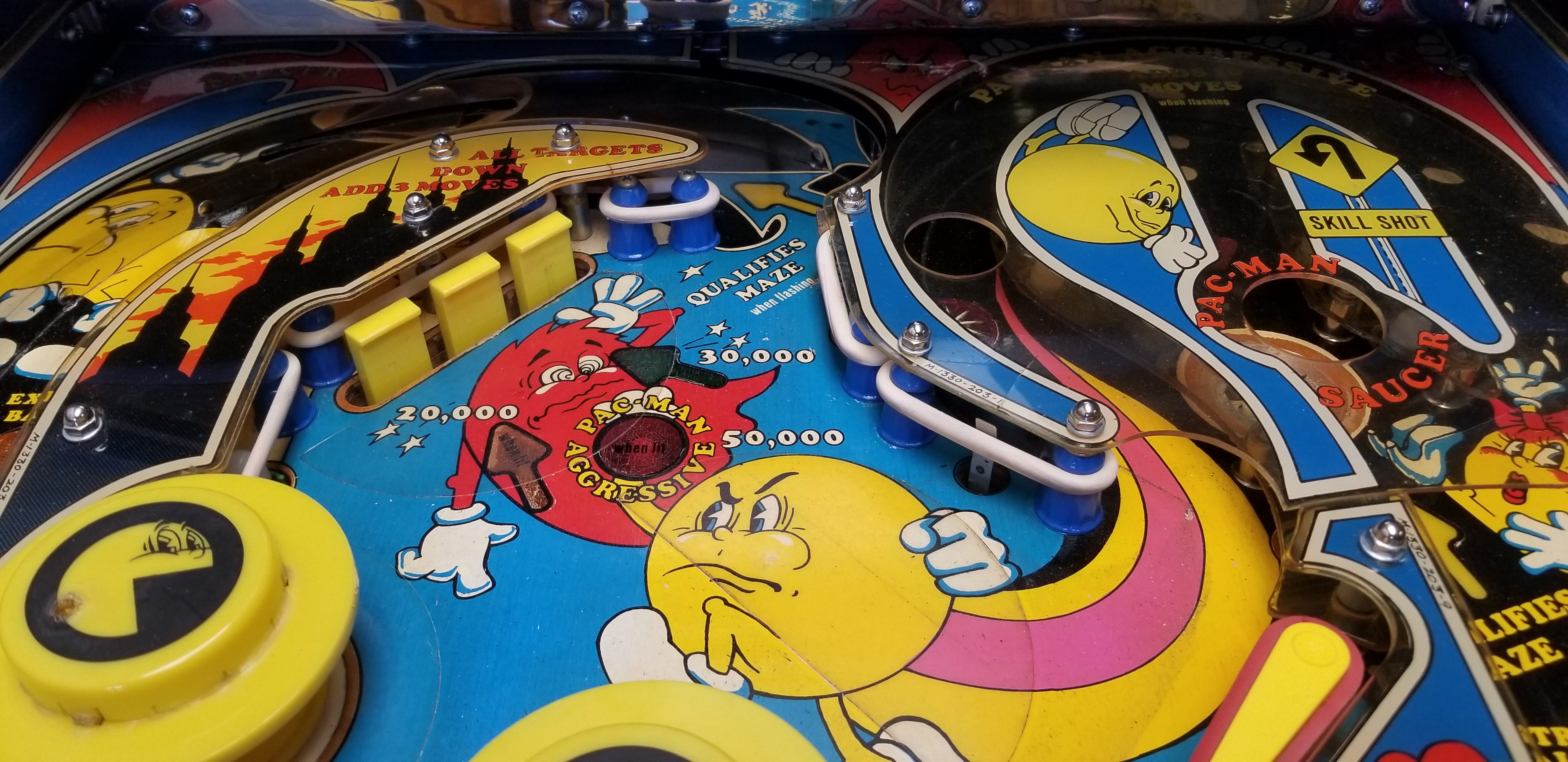 Mr. and Mrs. Pacman (FULLY RESTORED Bally 1982 - Pinball805