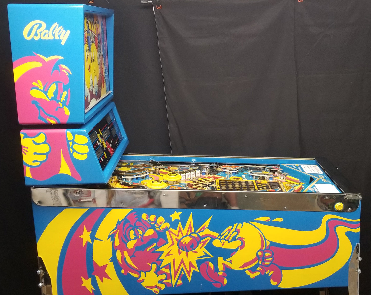 Mr. and Mrs. Pacman (FULLY RESTORED Bally 1982 - Pinball805