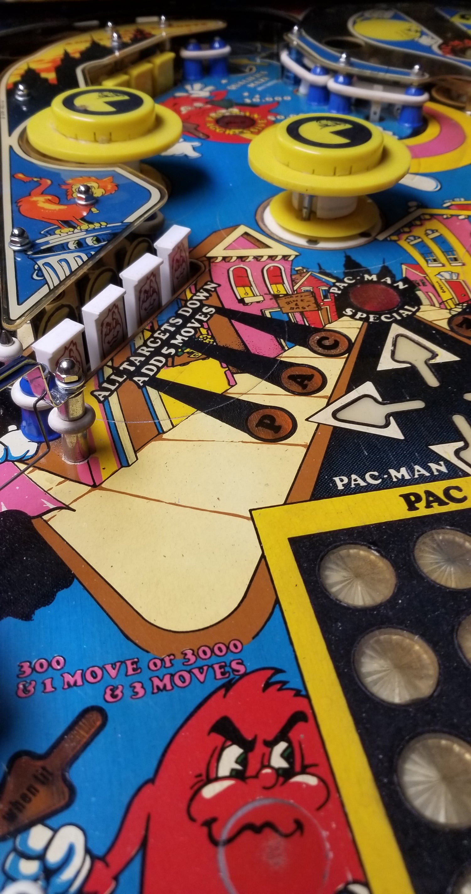 Mr. and Mrs. Pacman (FULLY RESTORED Bally 1982 - Pinball805