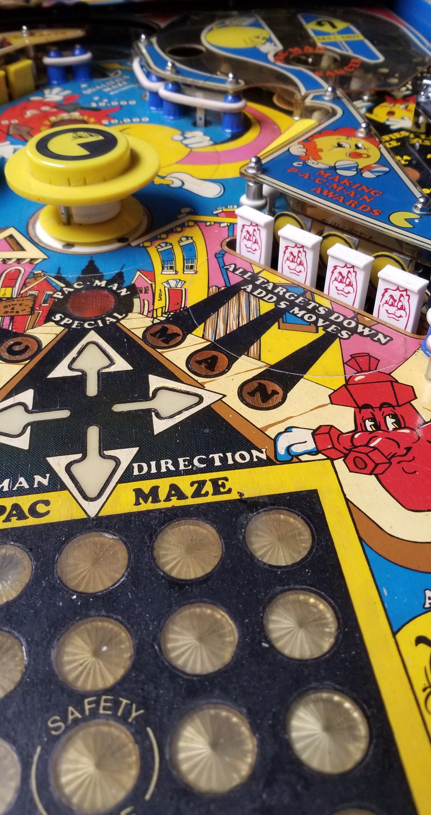 Mr. and Mrs. Pacman (FULLY RESTORED Bally 1982 - Pinball805