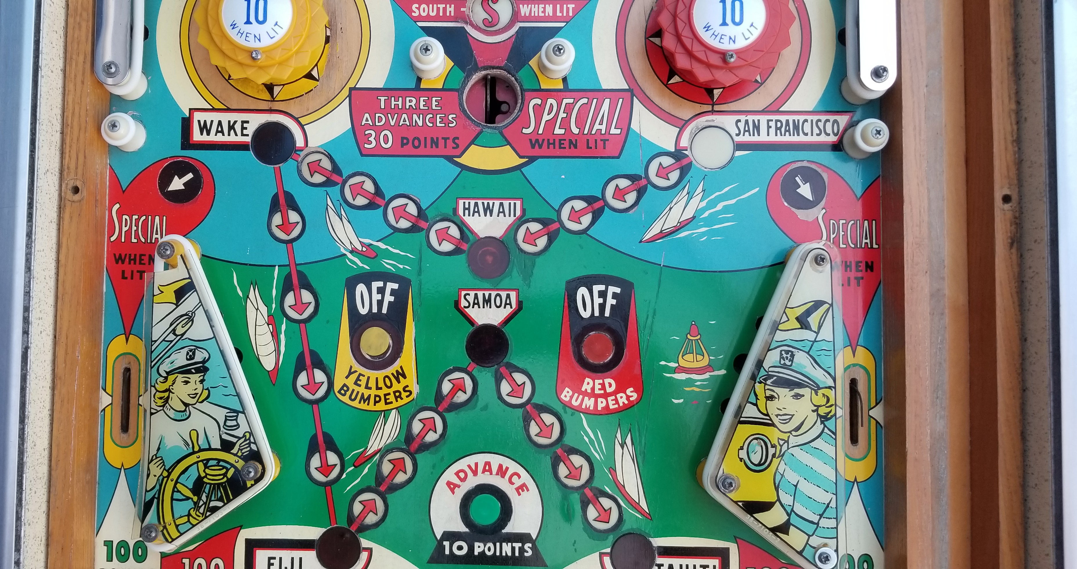 Trade Winds Williams 1962 - Pinball805