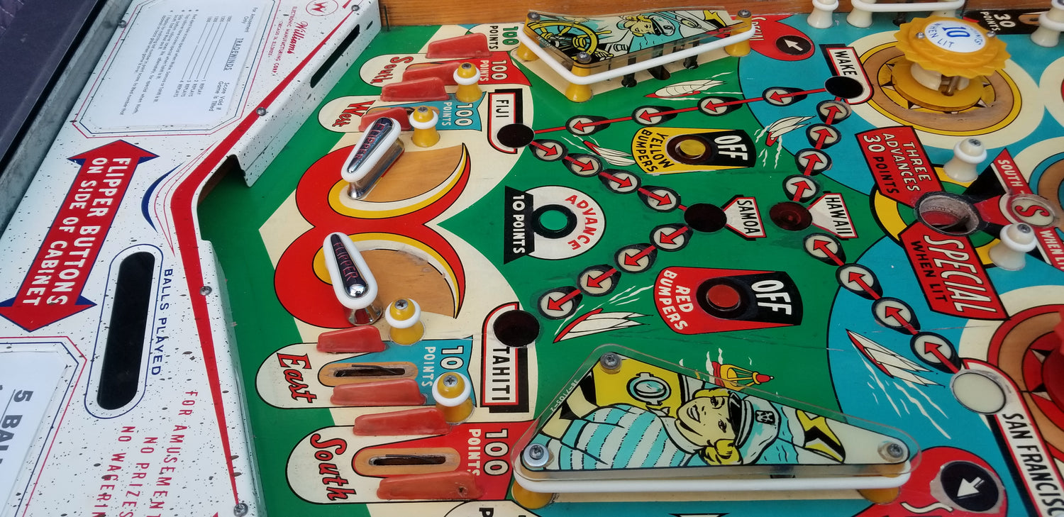 Trade Winds Williams 1962 - Pinball805
