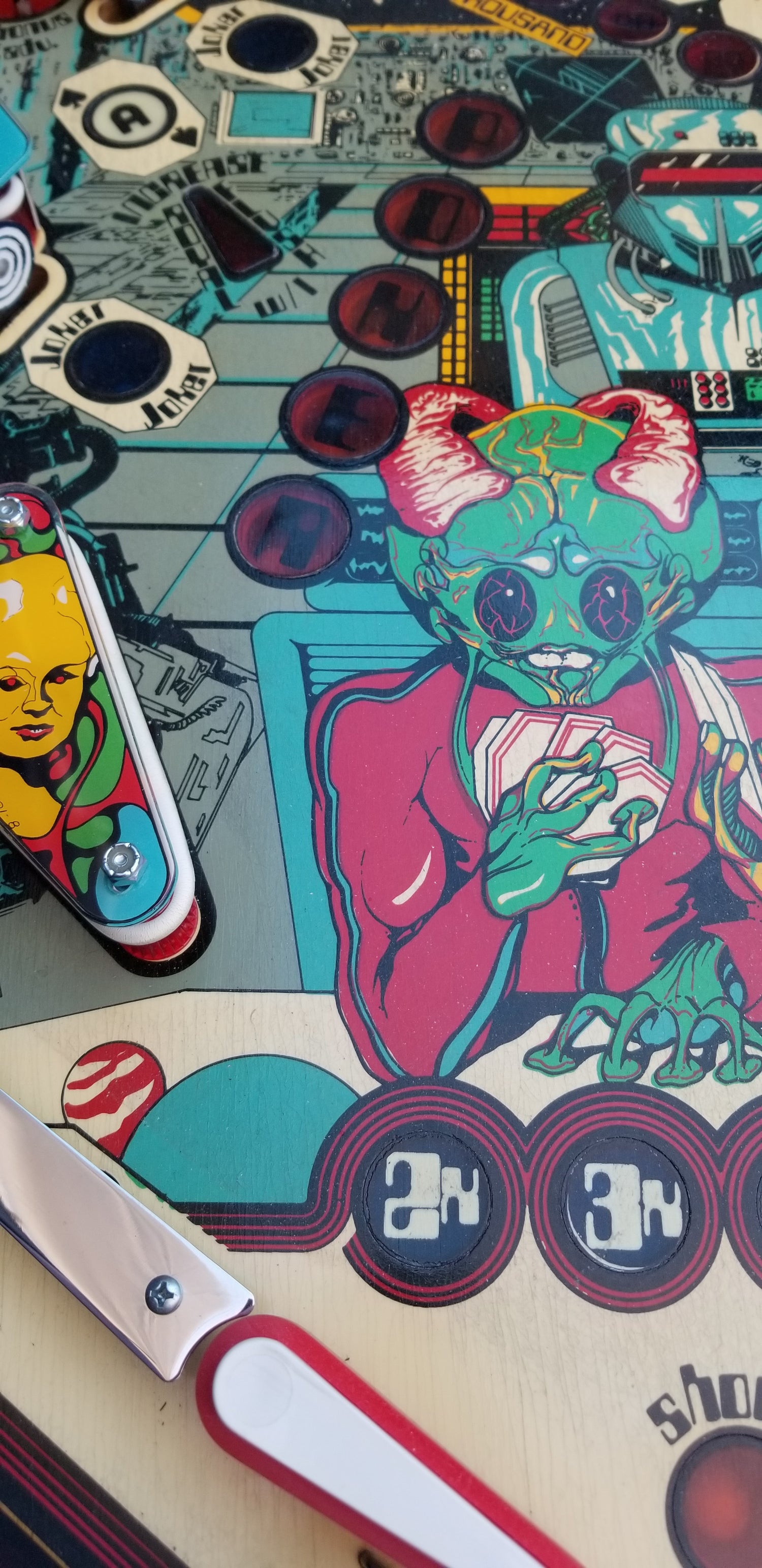 Alien Poker (FULLY RESTORED) Williams 1980 - Pinball805