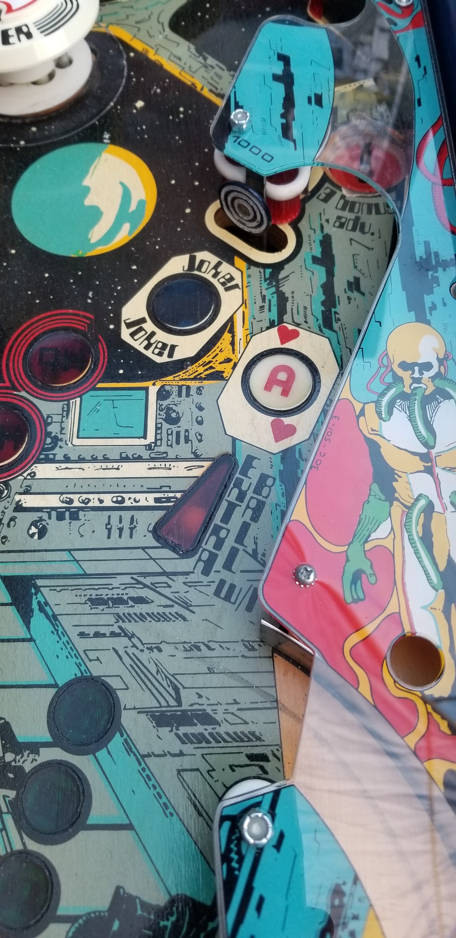 Alien Poker (FULLY RESTORED) Williams 1980 - Pinball805