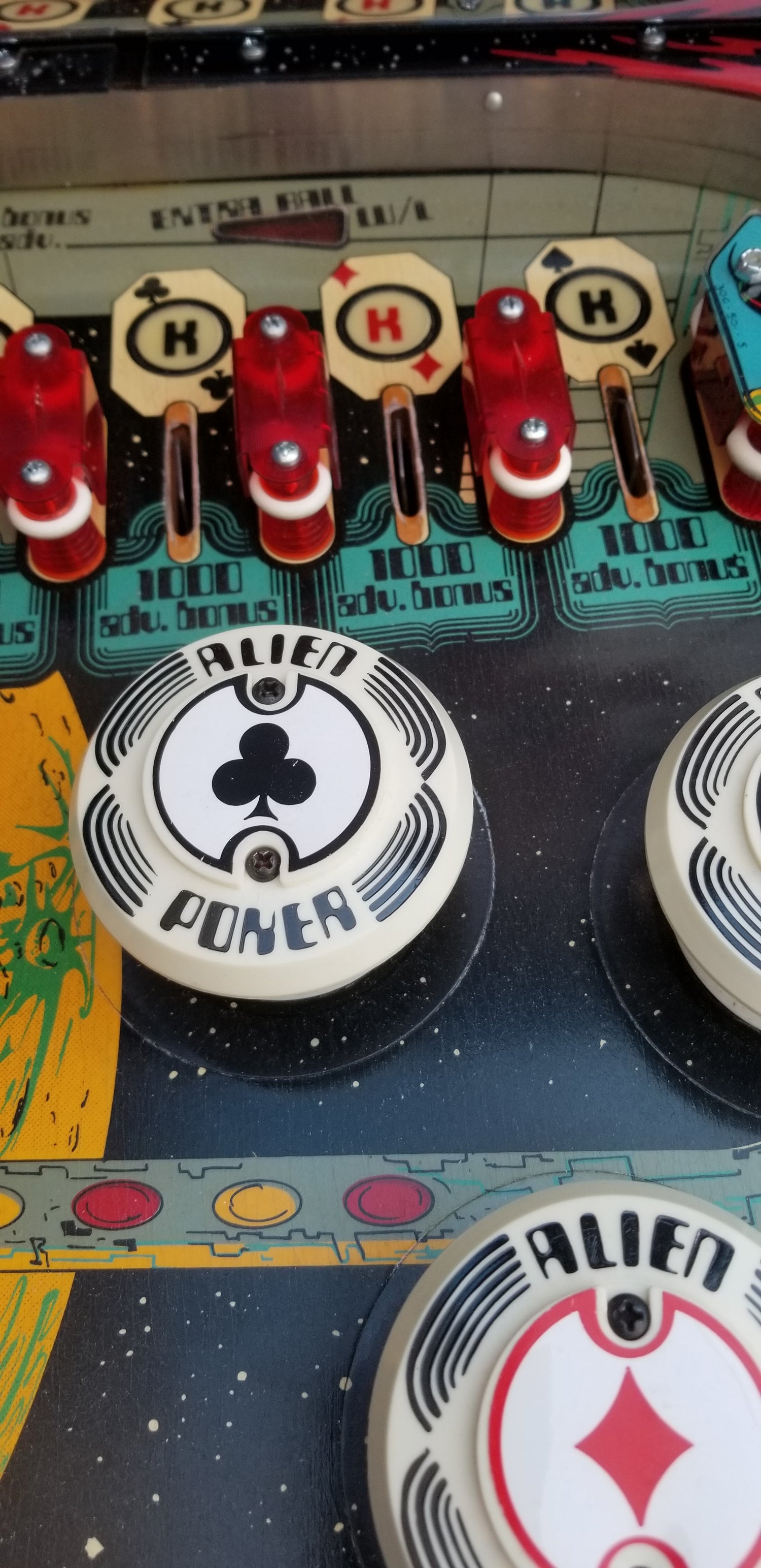 Alien Poker (FULLY RESTORED) Williams 1980 - Pinball805