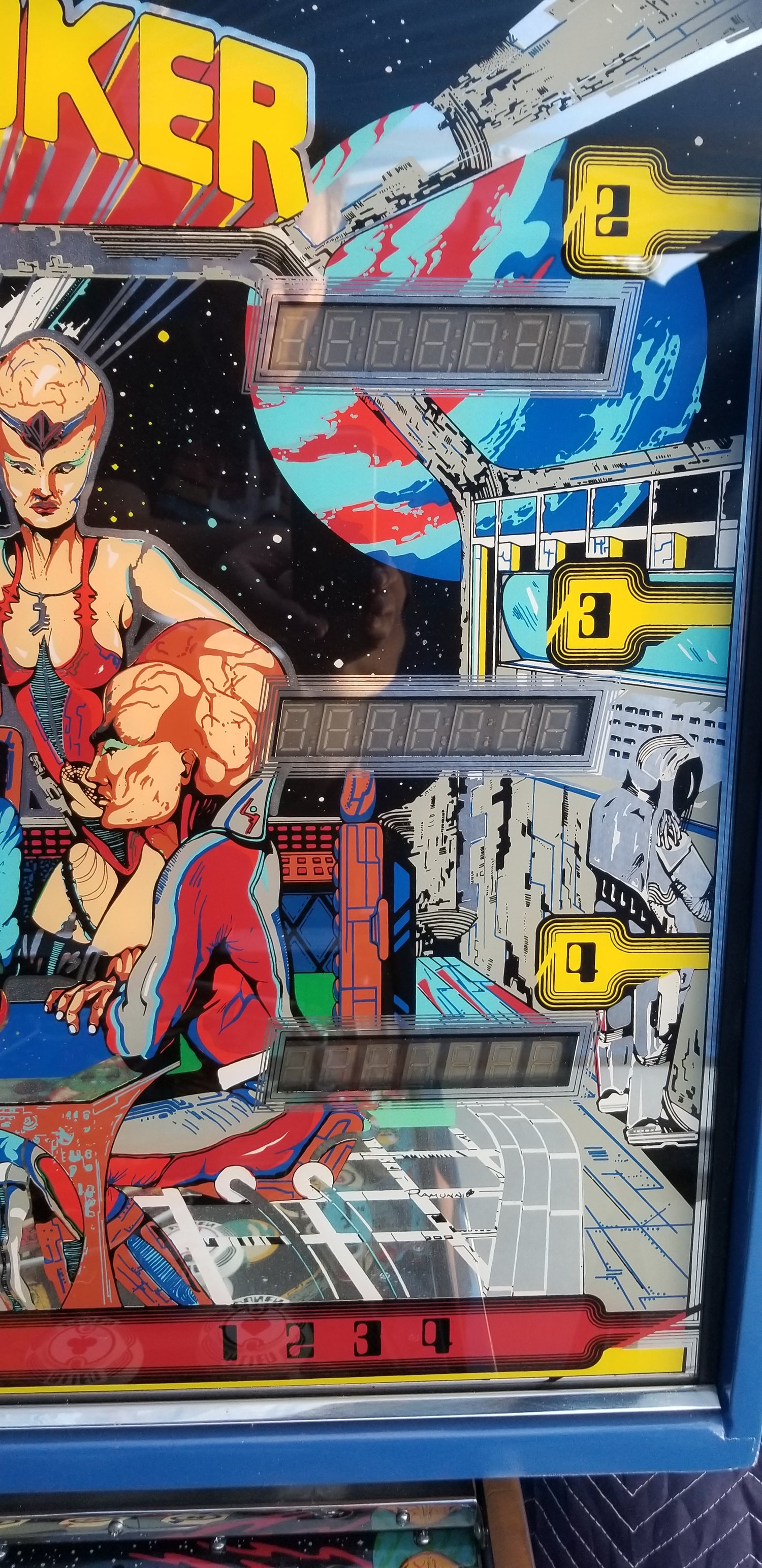 Alien Poker (FULLY RESTORED) Williams 1980 - Pinball805