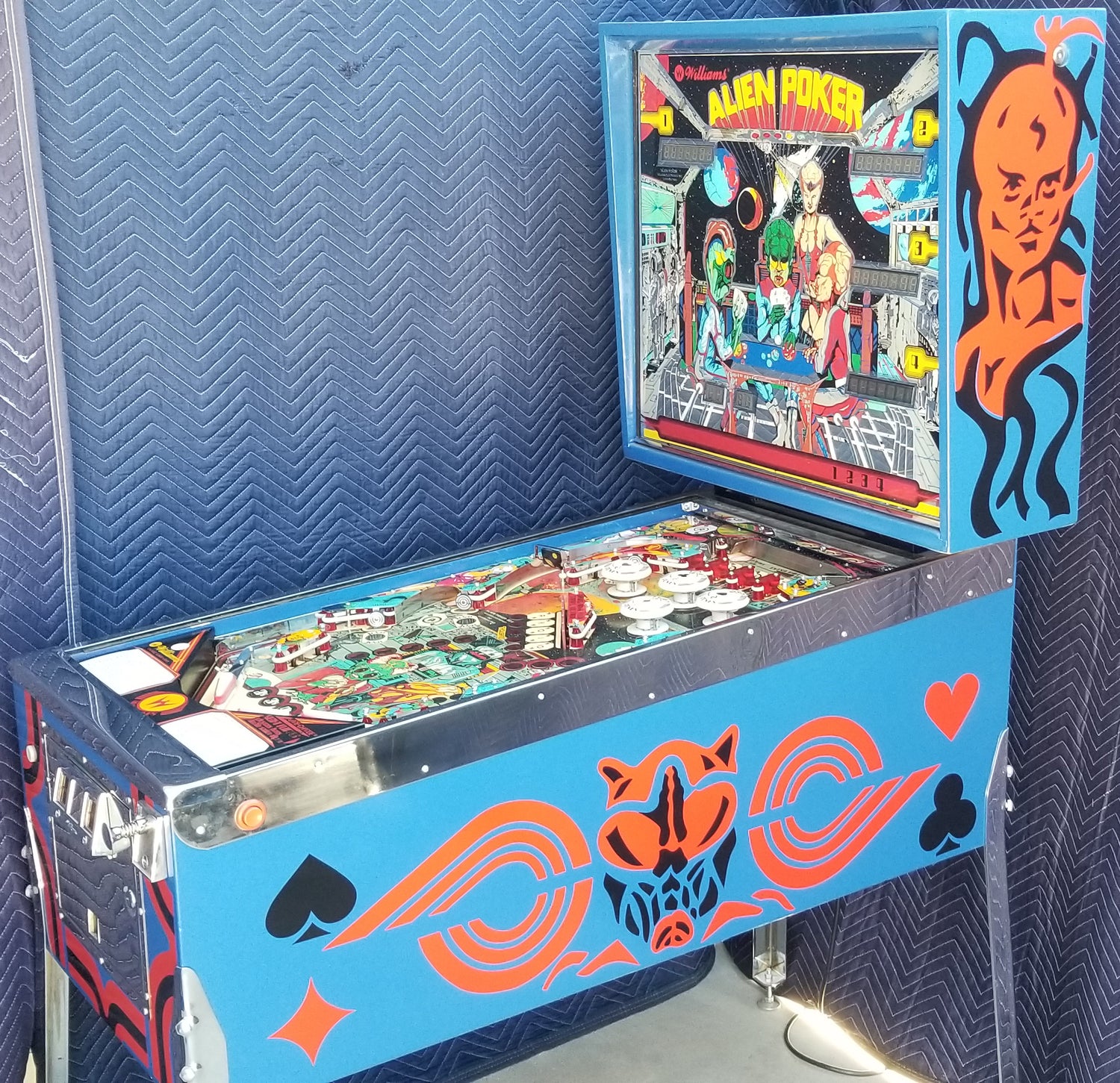 Alien Poker (FULLY RESTORED) Williams 1980 - Pinball805
