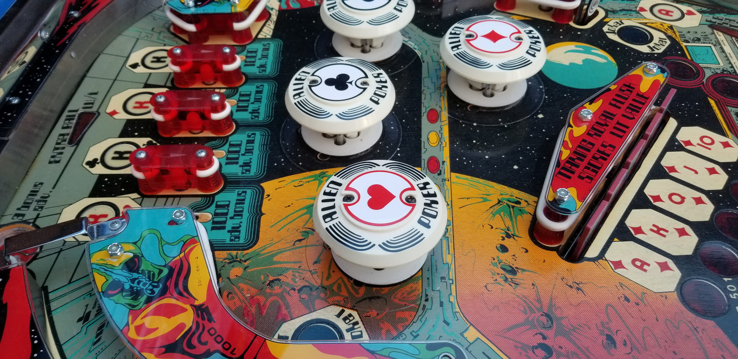 Alien Poker (FULLY RESTORED) Williams 1980 - Pinball805