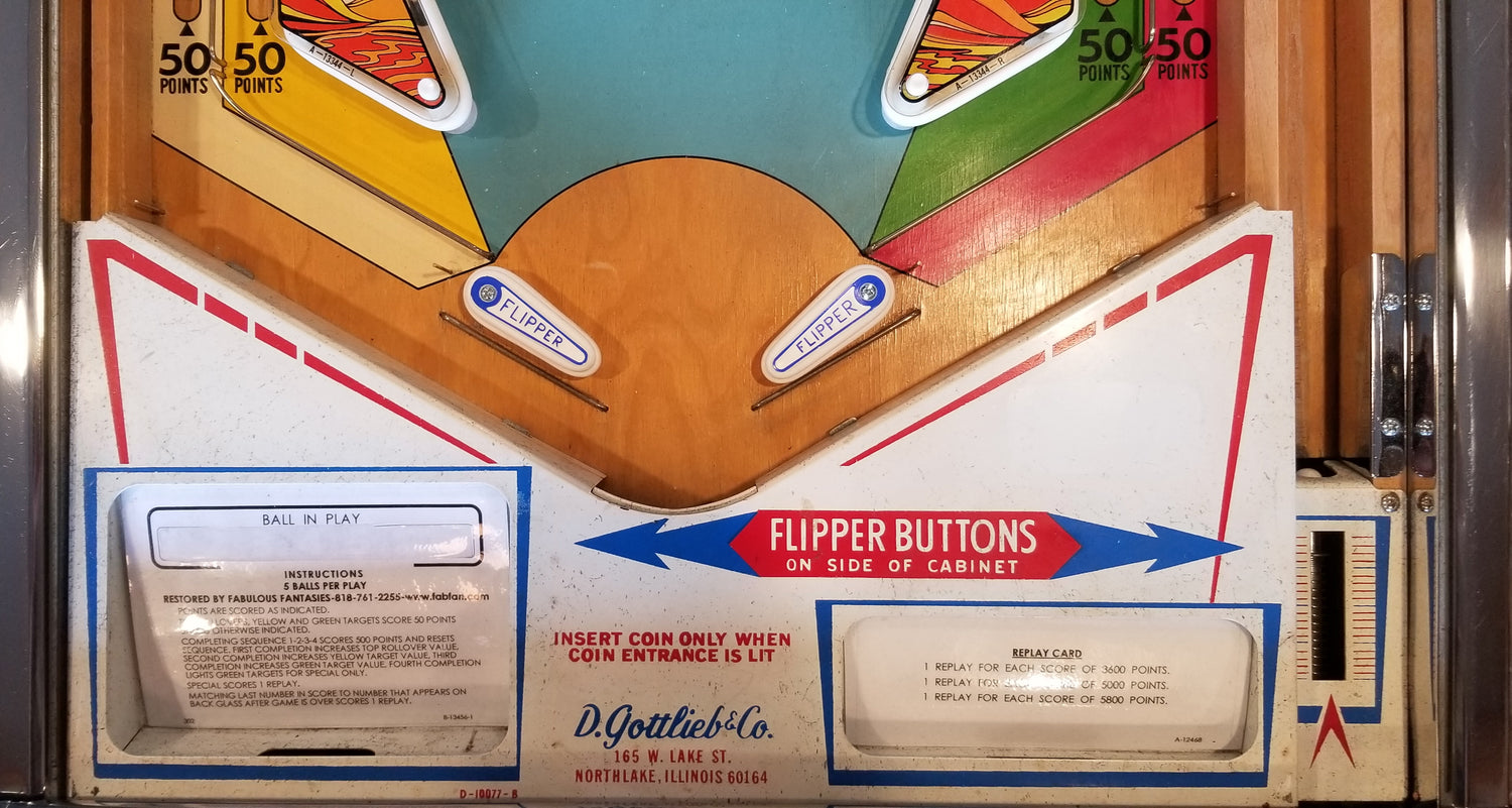 4 Square (FULLY RESTORED) Gottlieb 1971 - Pinball805