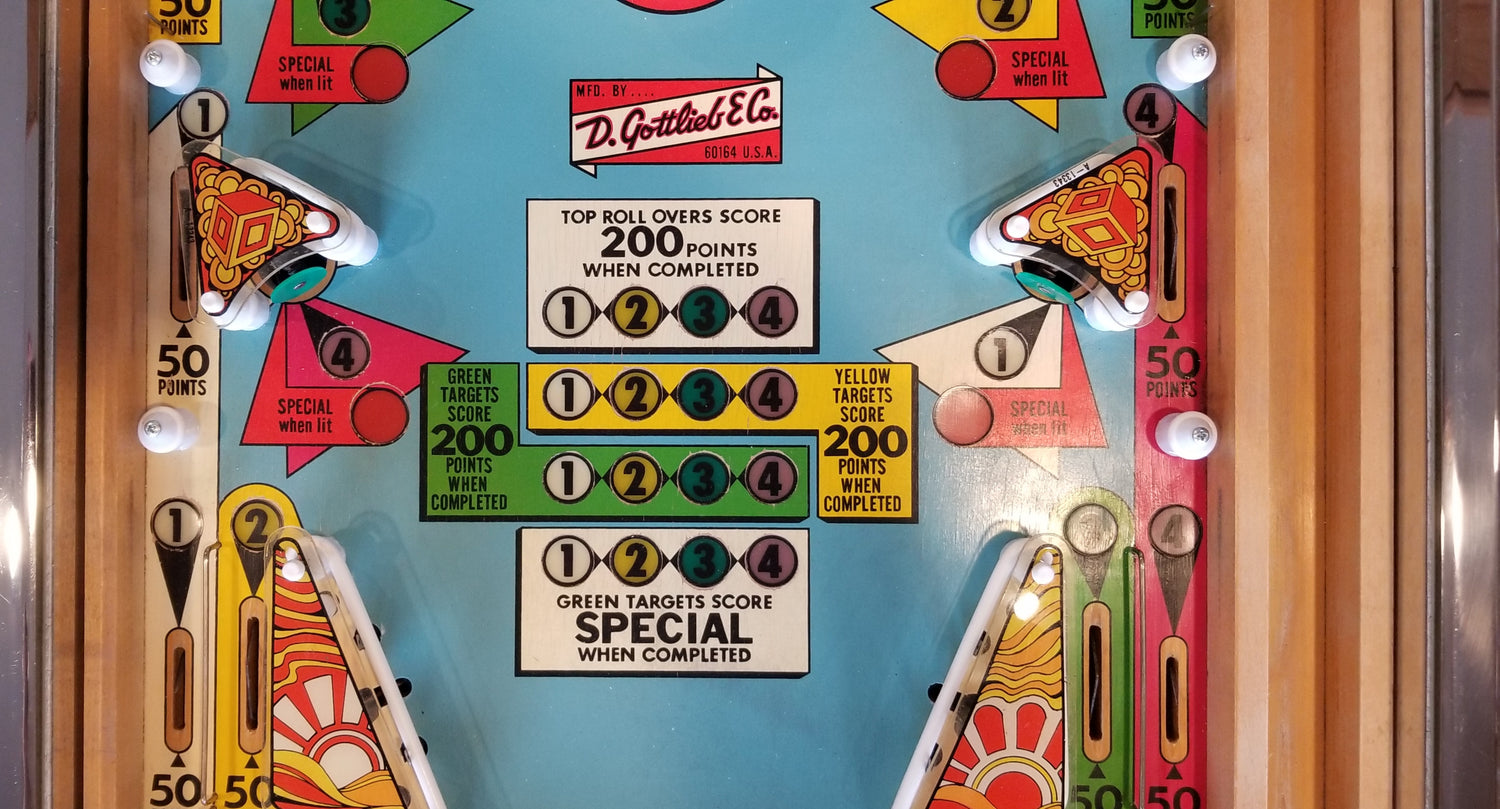 4 Square (FULLY RESTORED) Gottlieb 1971 - Pinball805