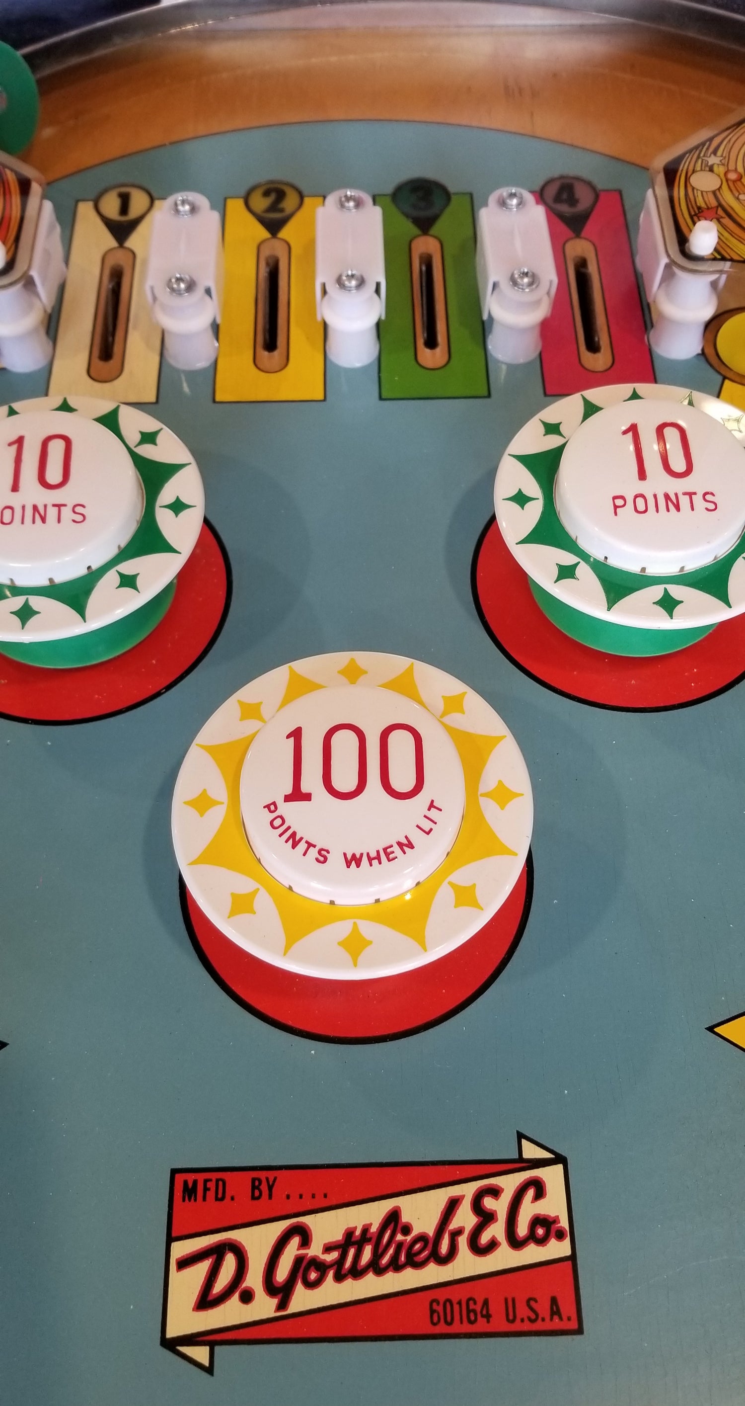 4 Square (FULLY RESTORED) Gottlieb 1971 - Pinball805