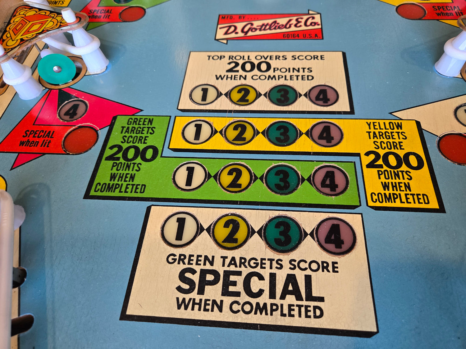 4 Square (Museum Quality Restoration) Gottlieb 1971