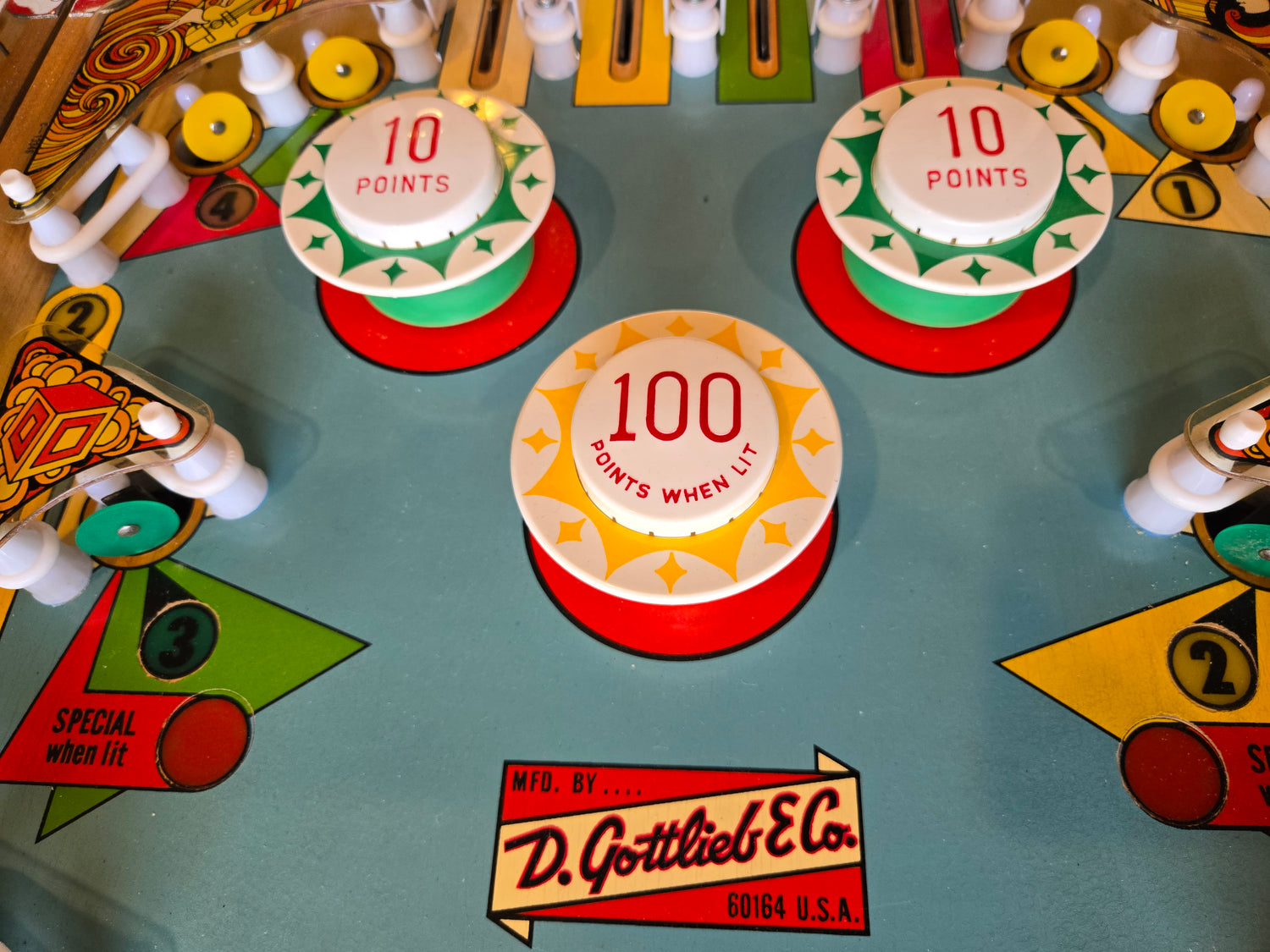 4 Square (Museum Quality Restoration) Gottlieb 1971