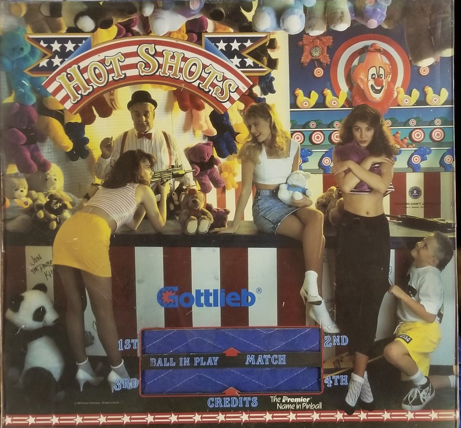 Hot Shots Gottlieb 1989 - Pinball805