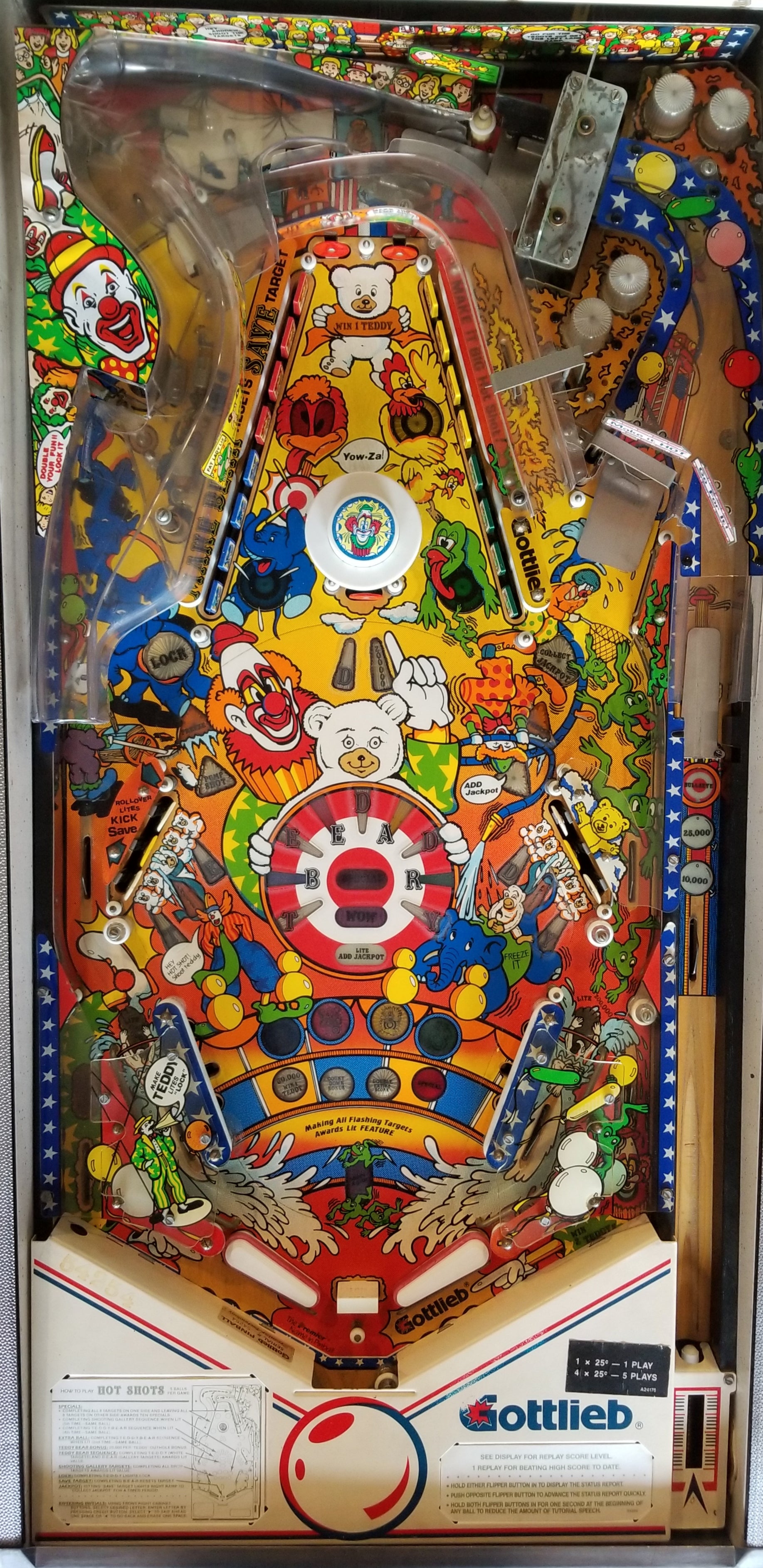 Hot Shots Gottlieb 1989 - Pinball805