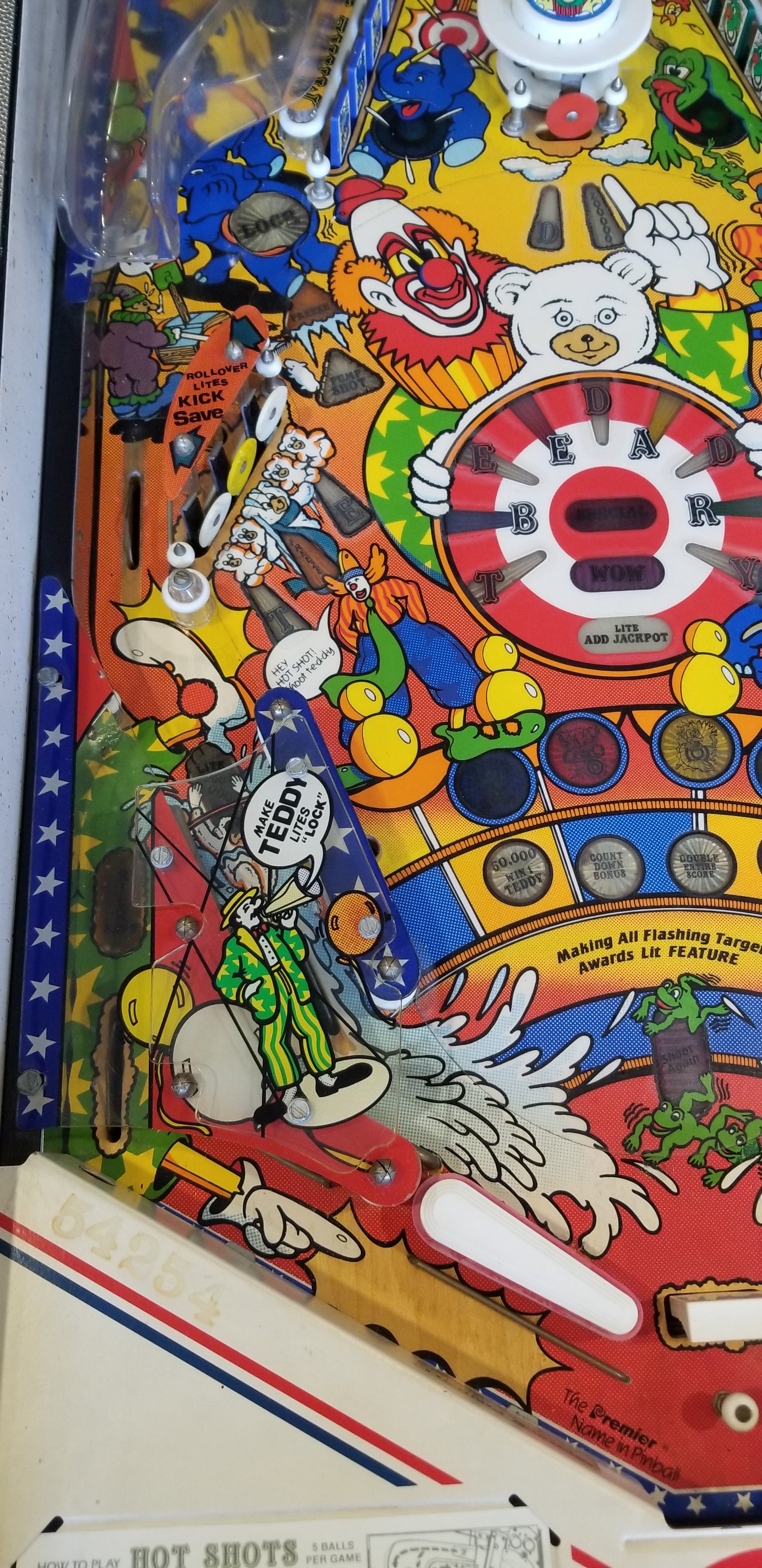 Hot Shots Gottlieb 1989 - Pinball805