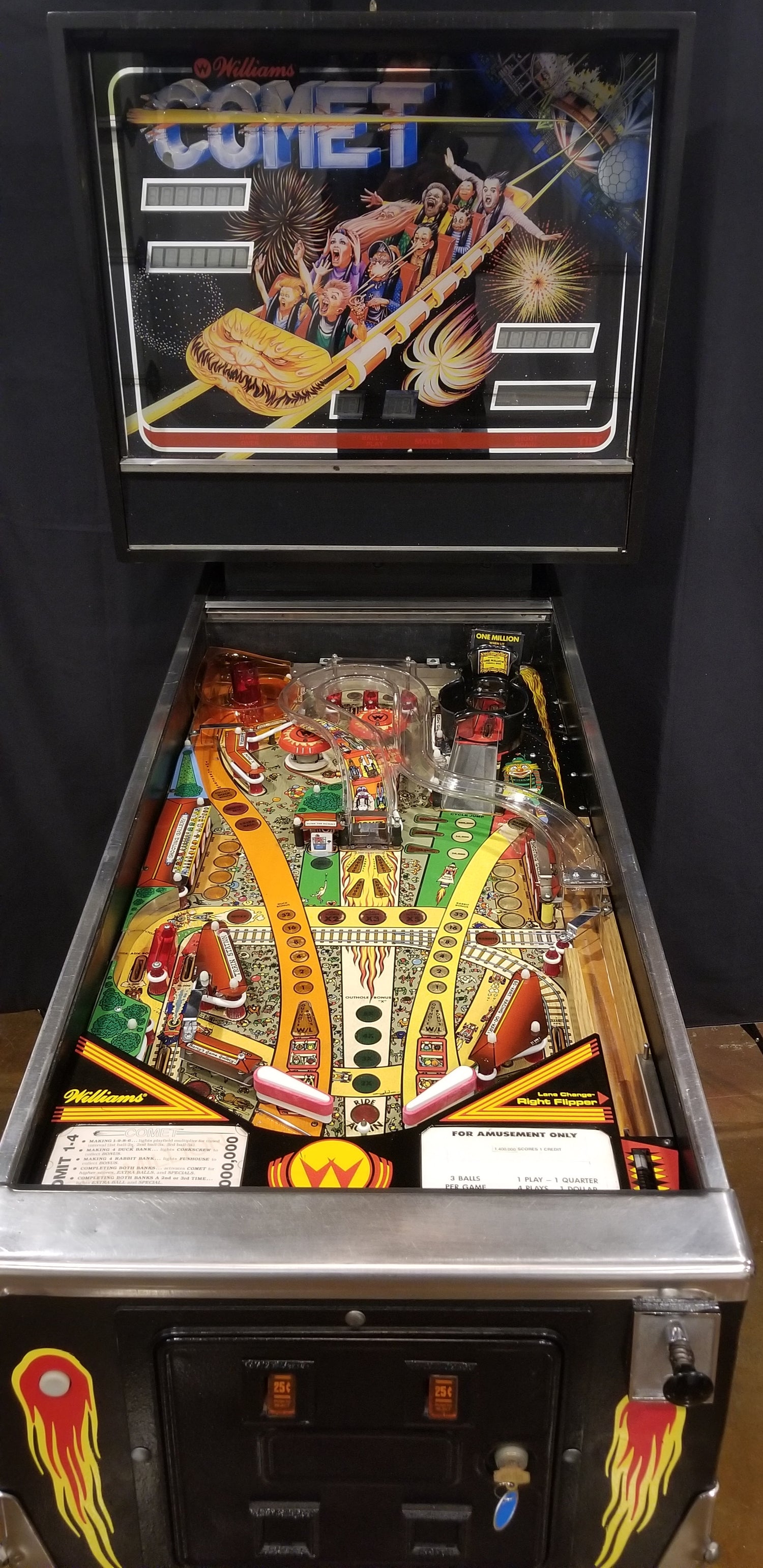 Comet Williams 1985 - Pinball805