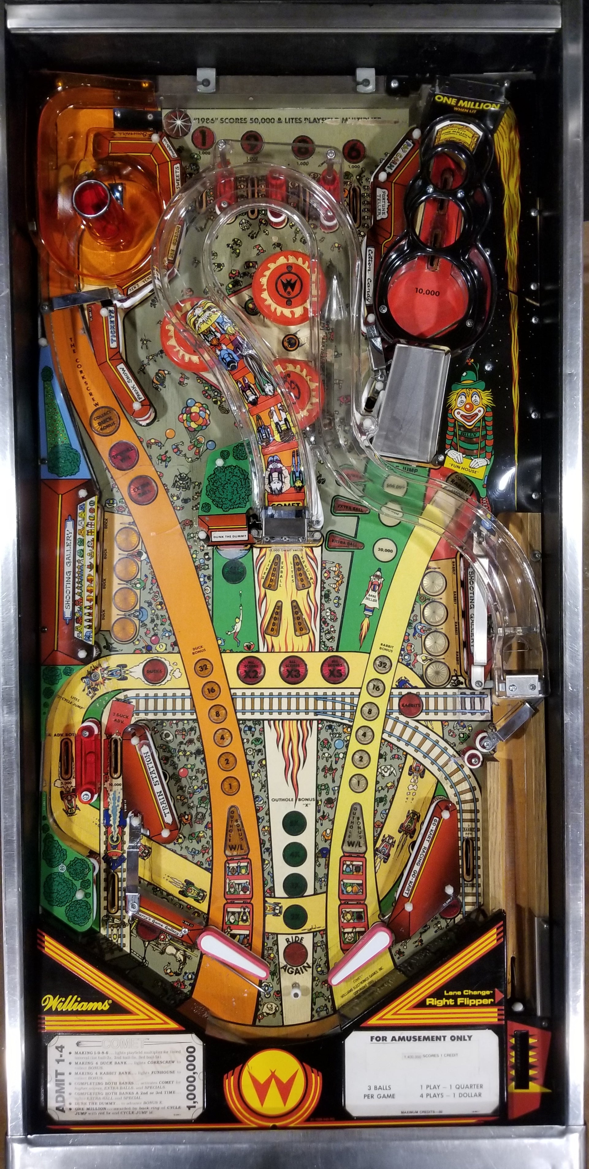 Comet Williams 1985 - Pinball805