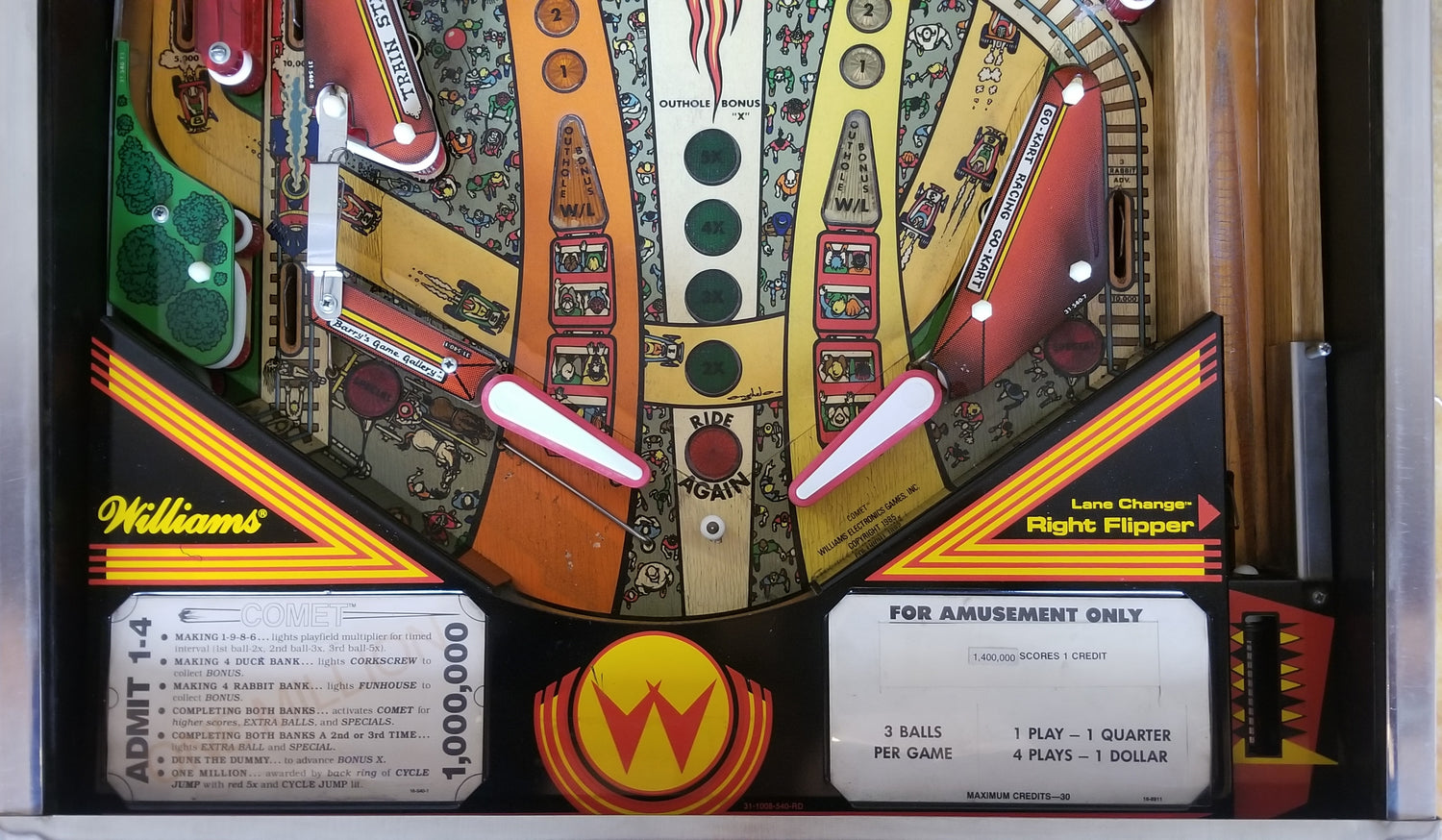 Comet Williams 1985 - Pinball805