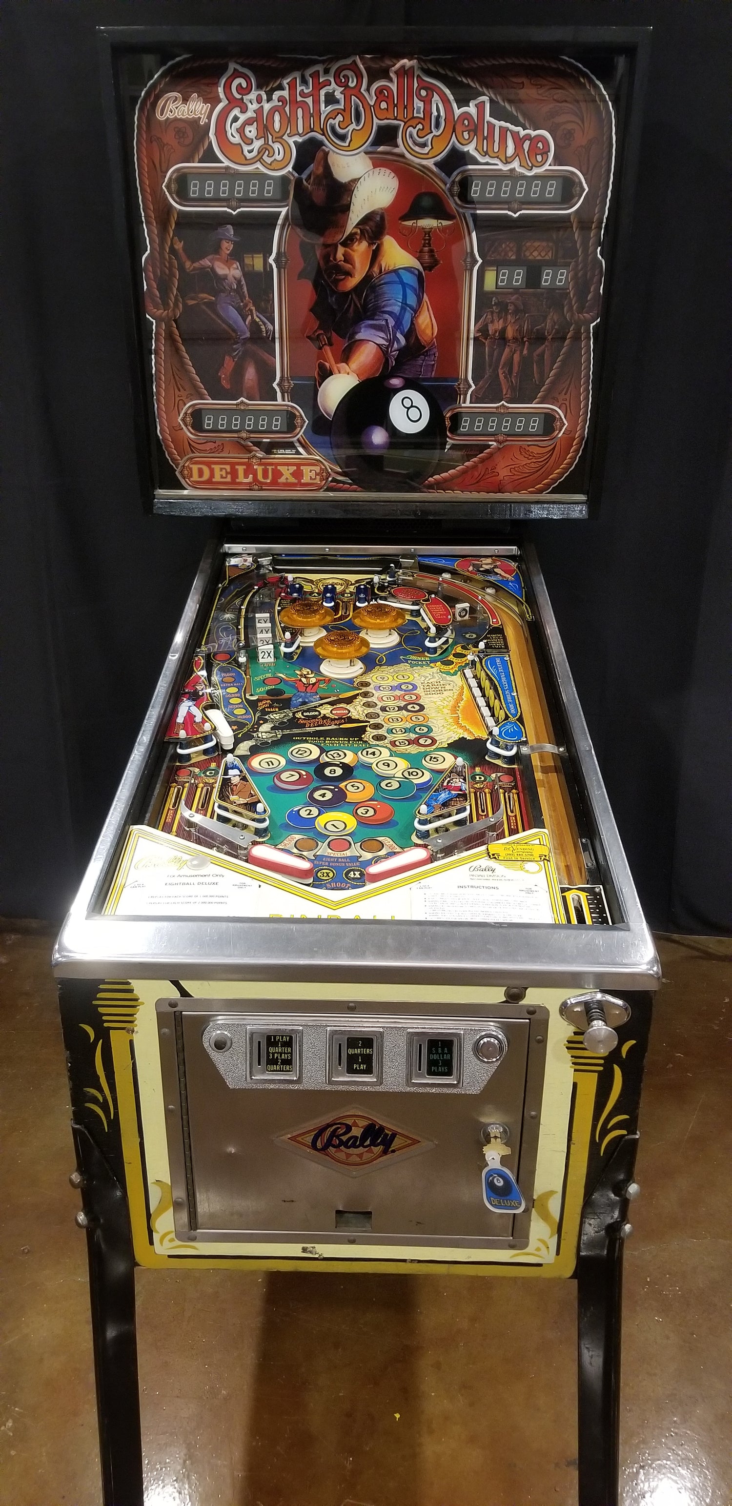 Eight Ball Deluxe Bally 1981 - Pinball805