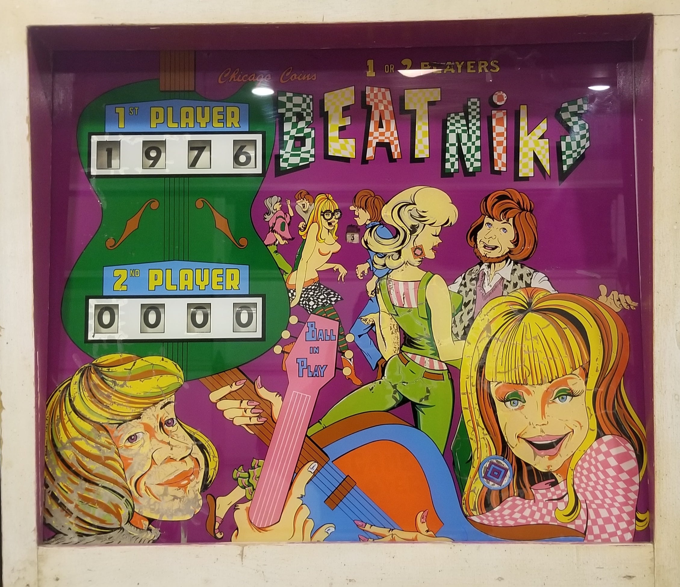 Beatniks Chicago Coin 1967 - Pinball805