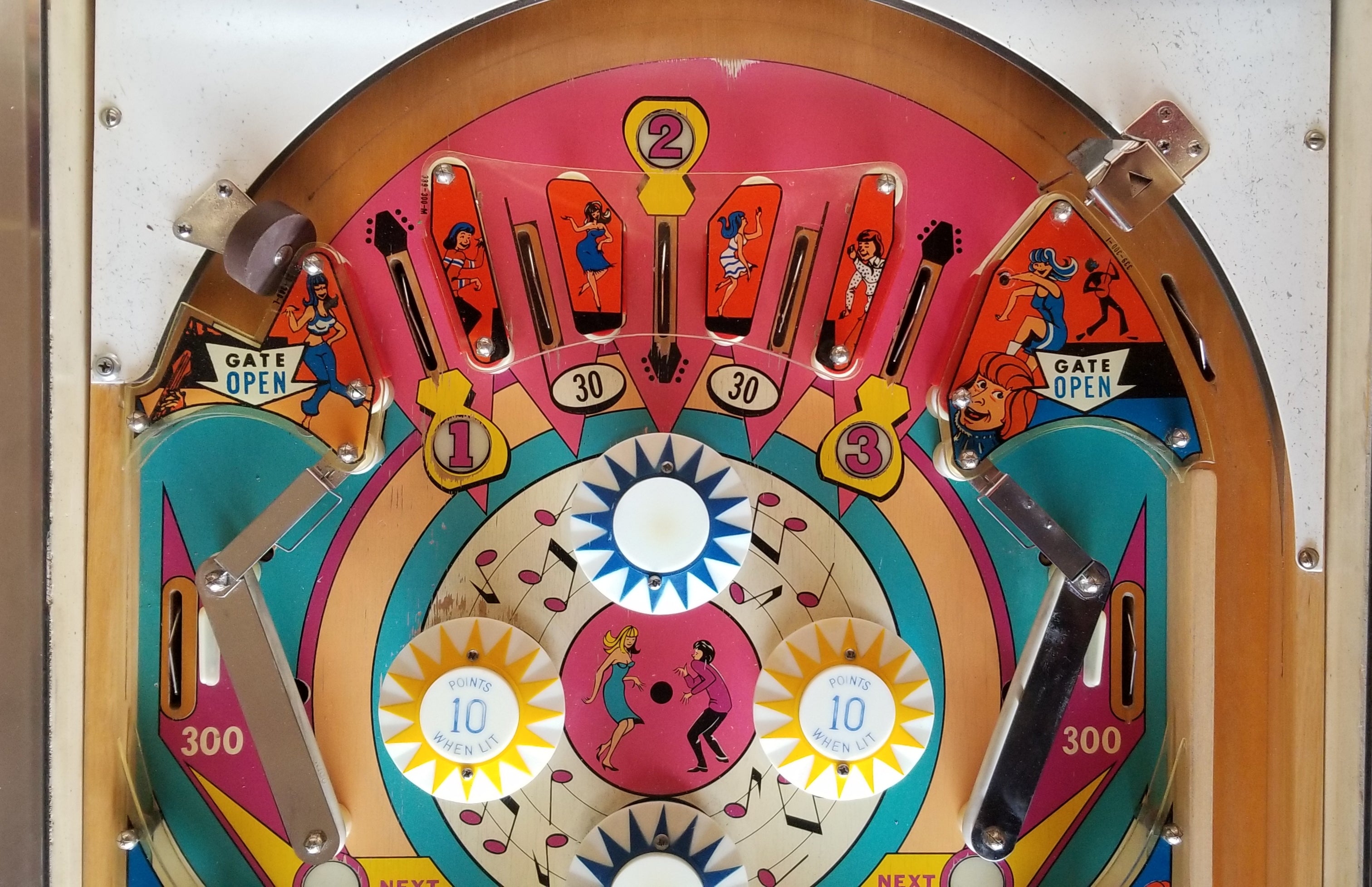 Beatniks Chicago Coin 1967 - Pinball805