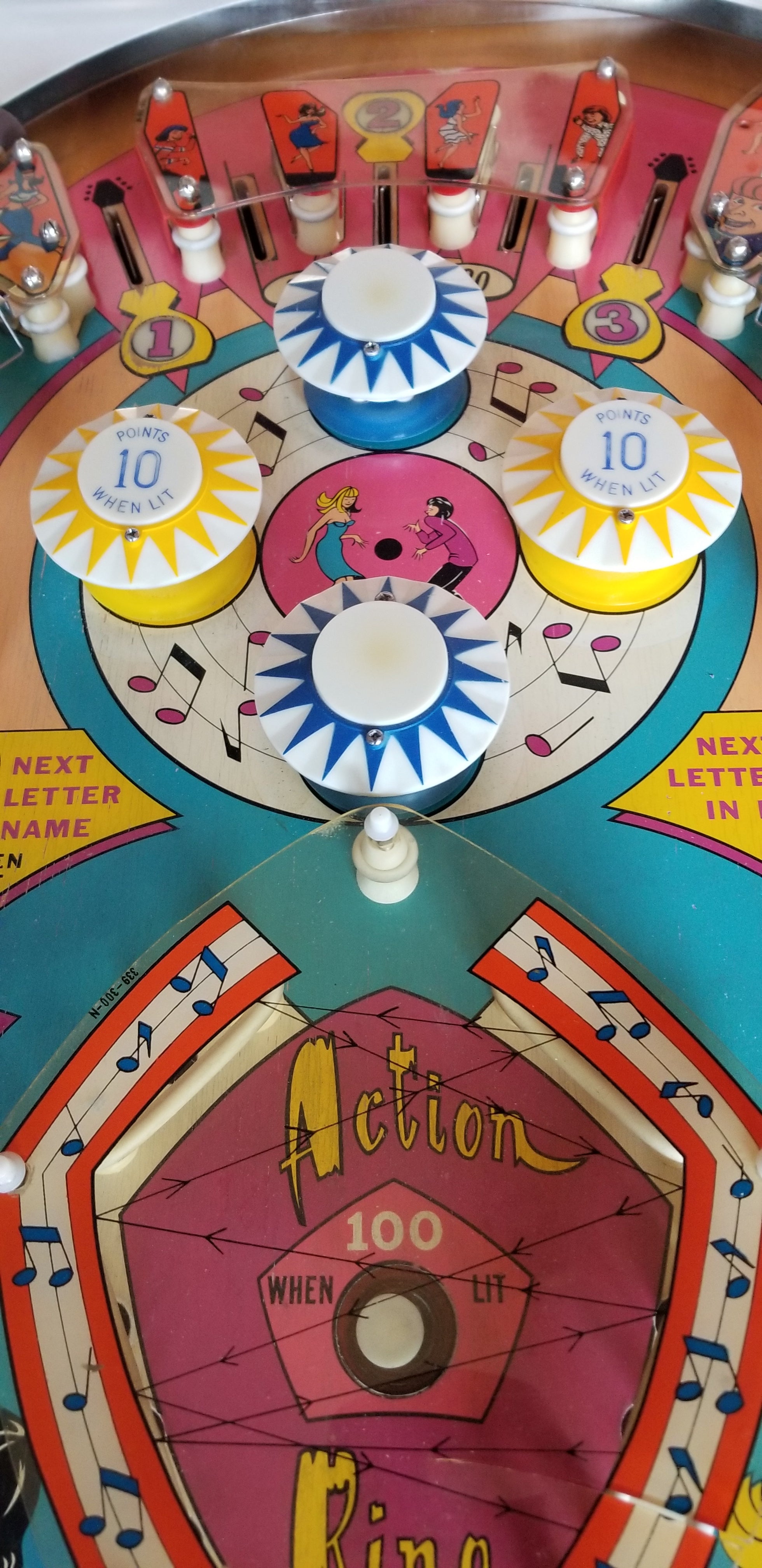 Beatniks Chicago Coin 1967 - Pinball805