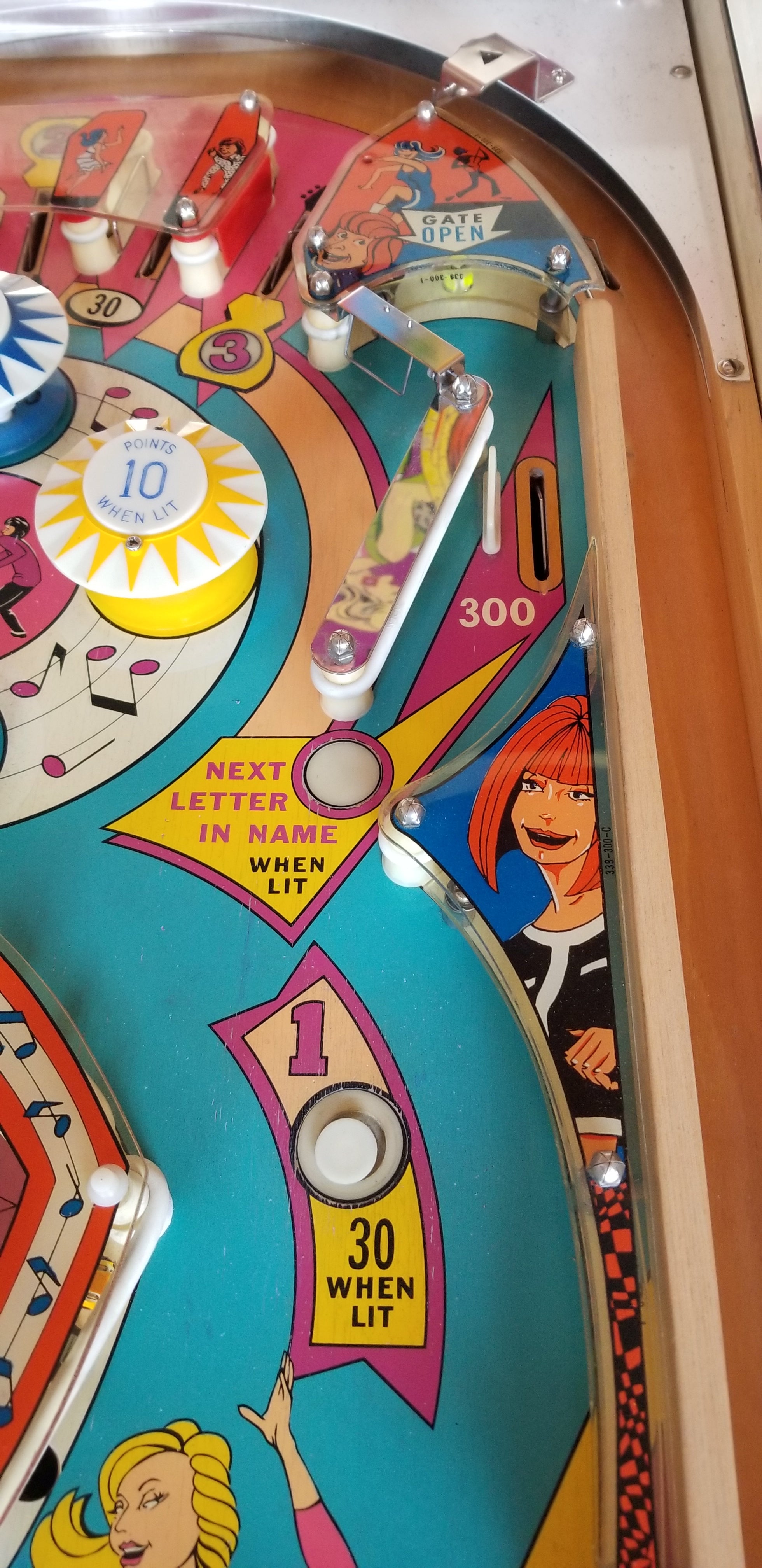 Beatniks Chicago Coin 1967 - Pinball805