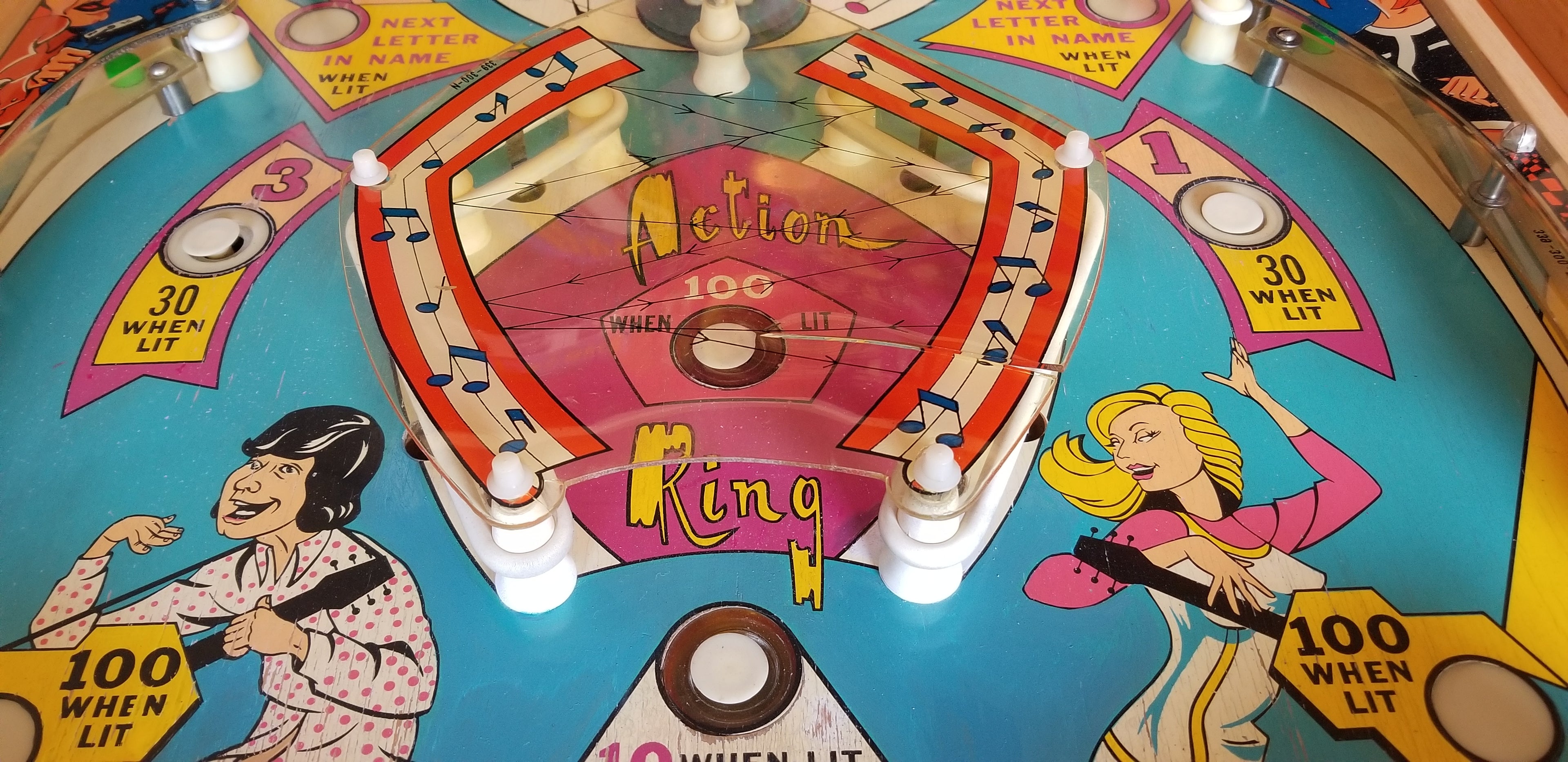 Beatniks Chicago Coin 1967 - Pinball805