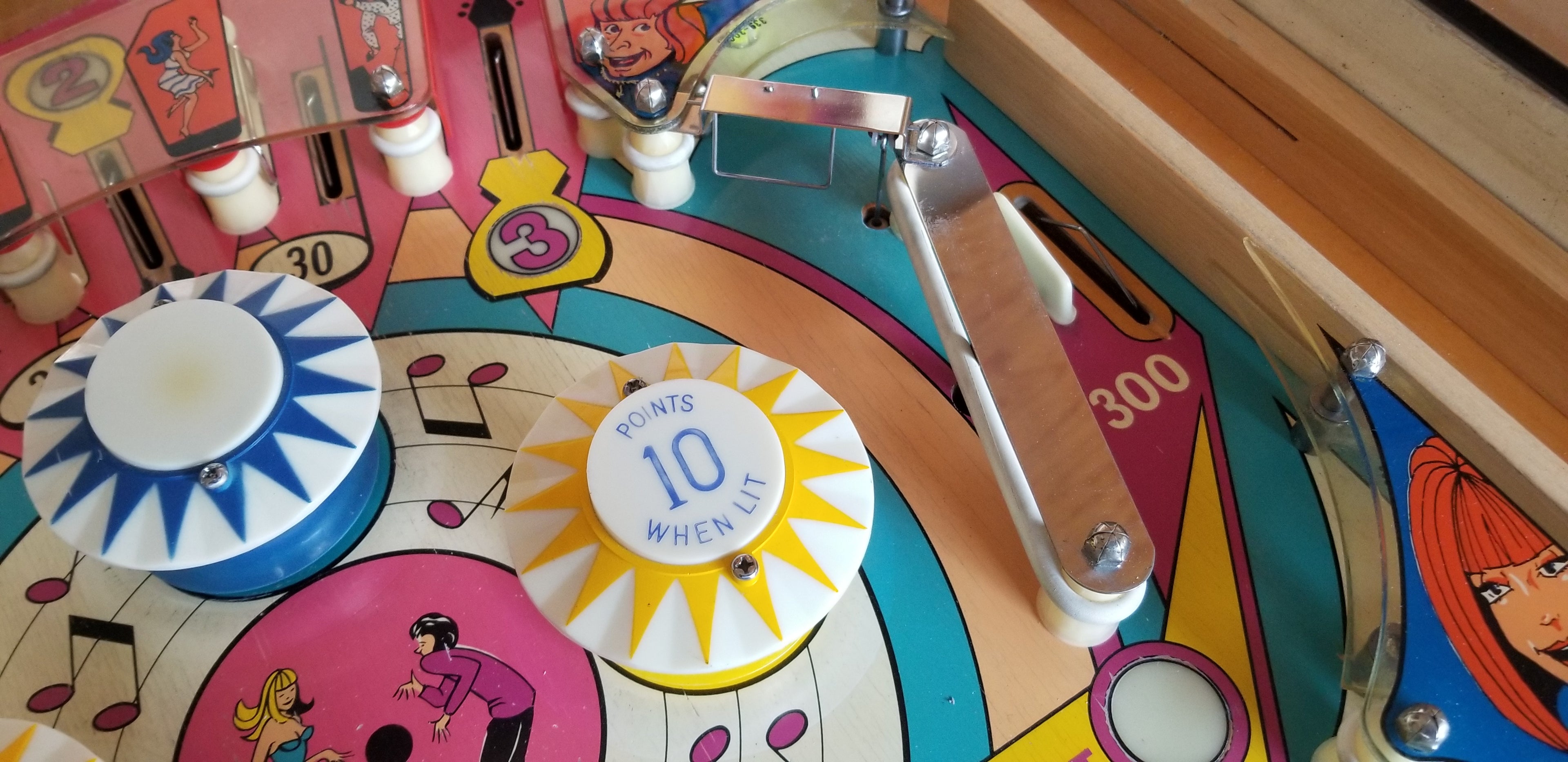 Beatniks Chicago Coin 1967 - Pinball805