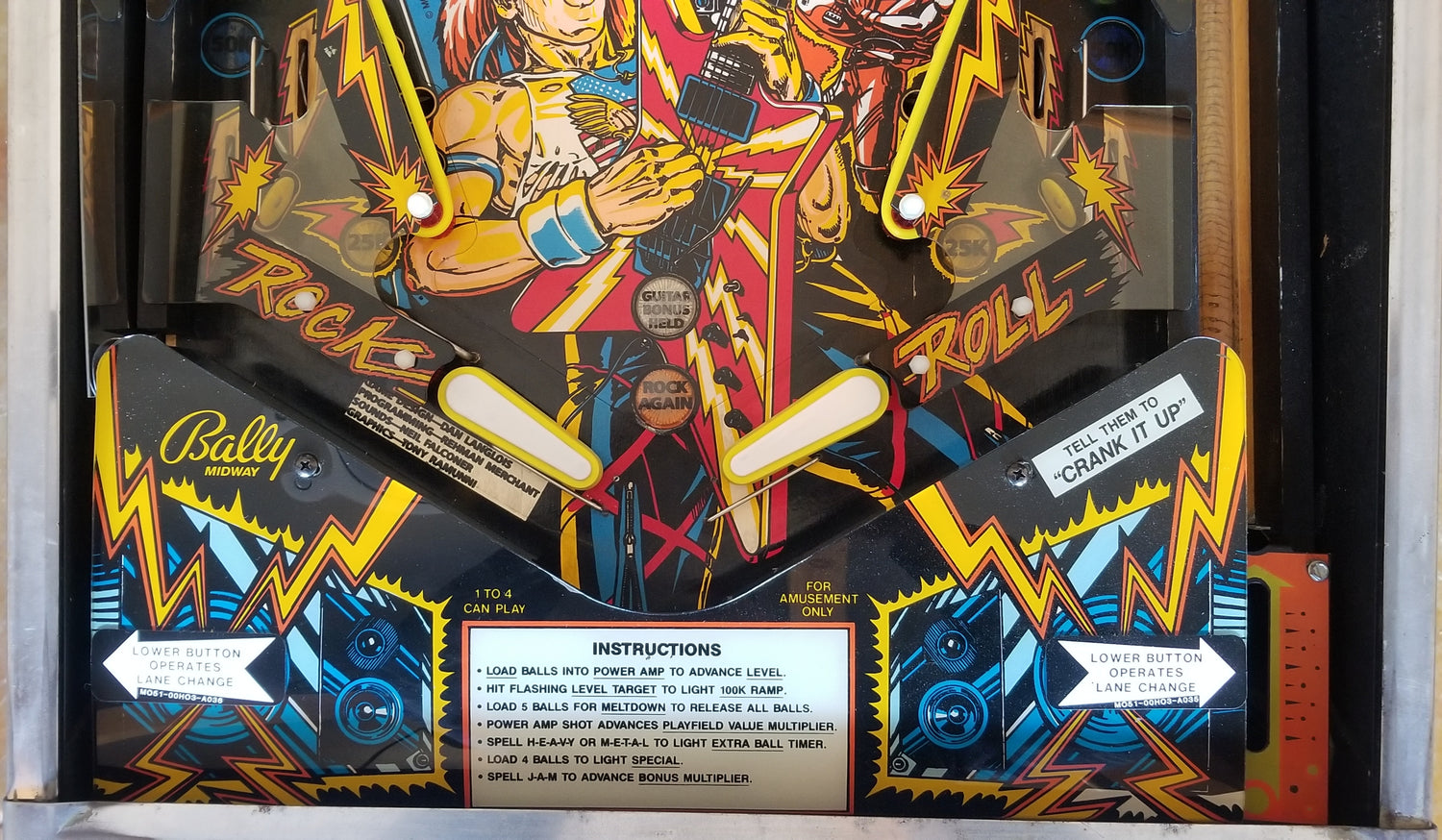 Heavy Metal Meltdown Bally Midway 1987 - Pinball805