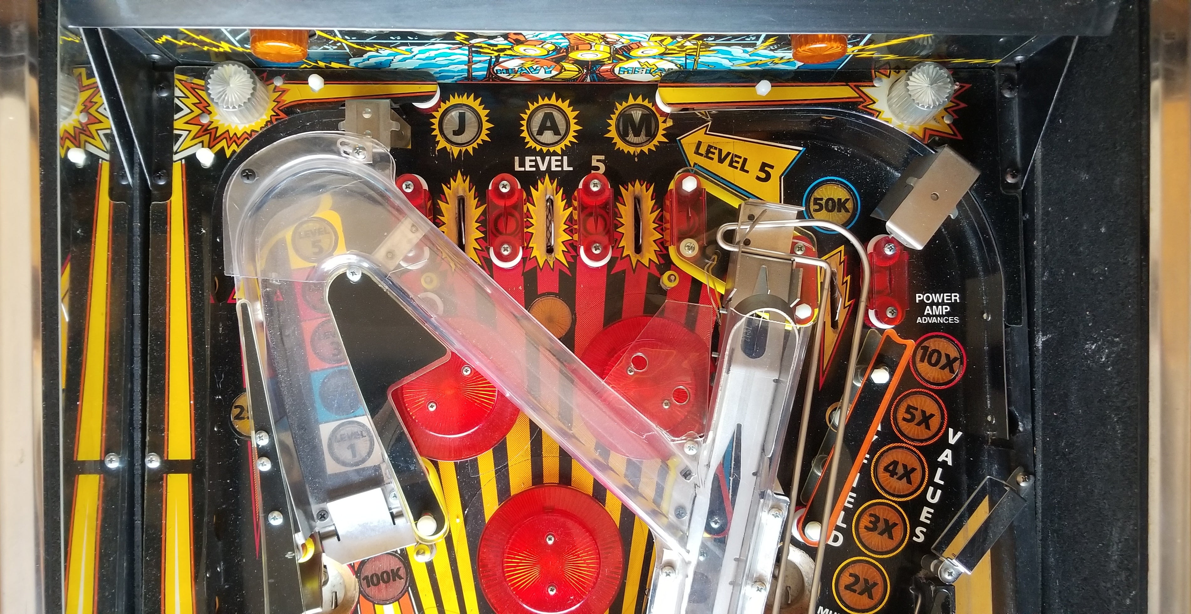 Heavy Metal Meltdown Bally Midway 1987 - Pinball805