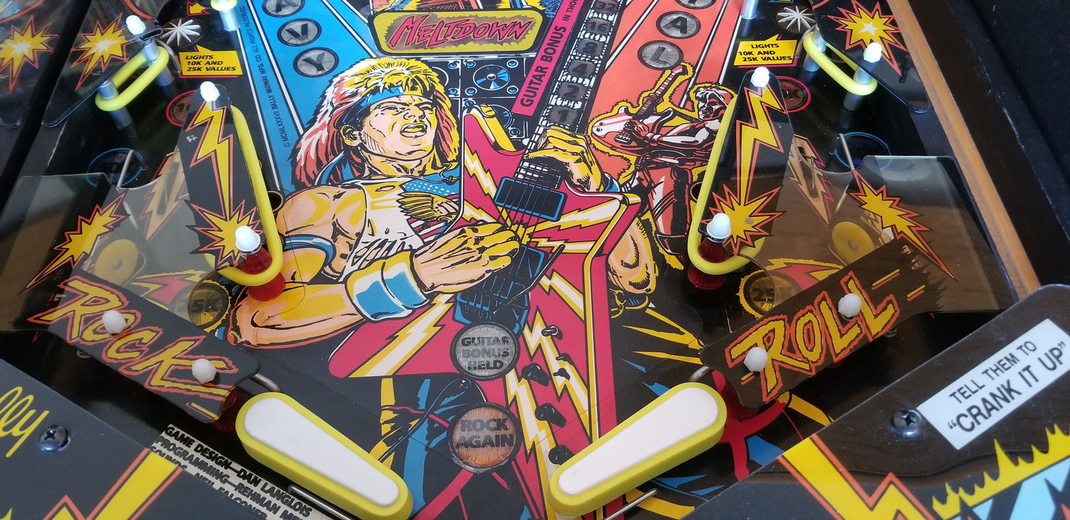 Heavy Metal Meltdown Bally Midway 1987 - Pinball805