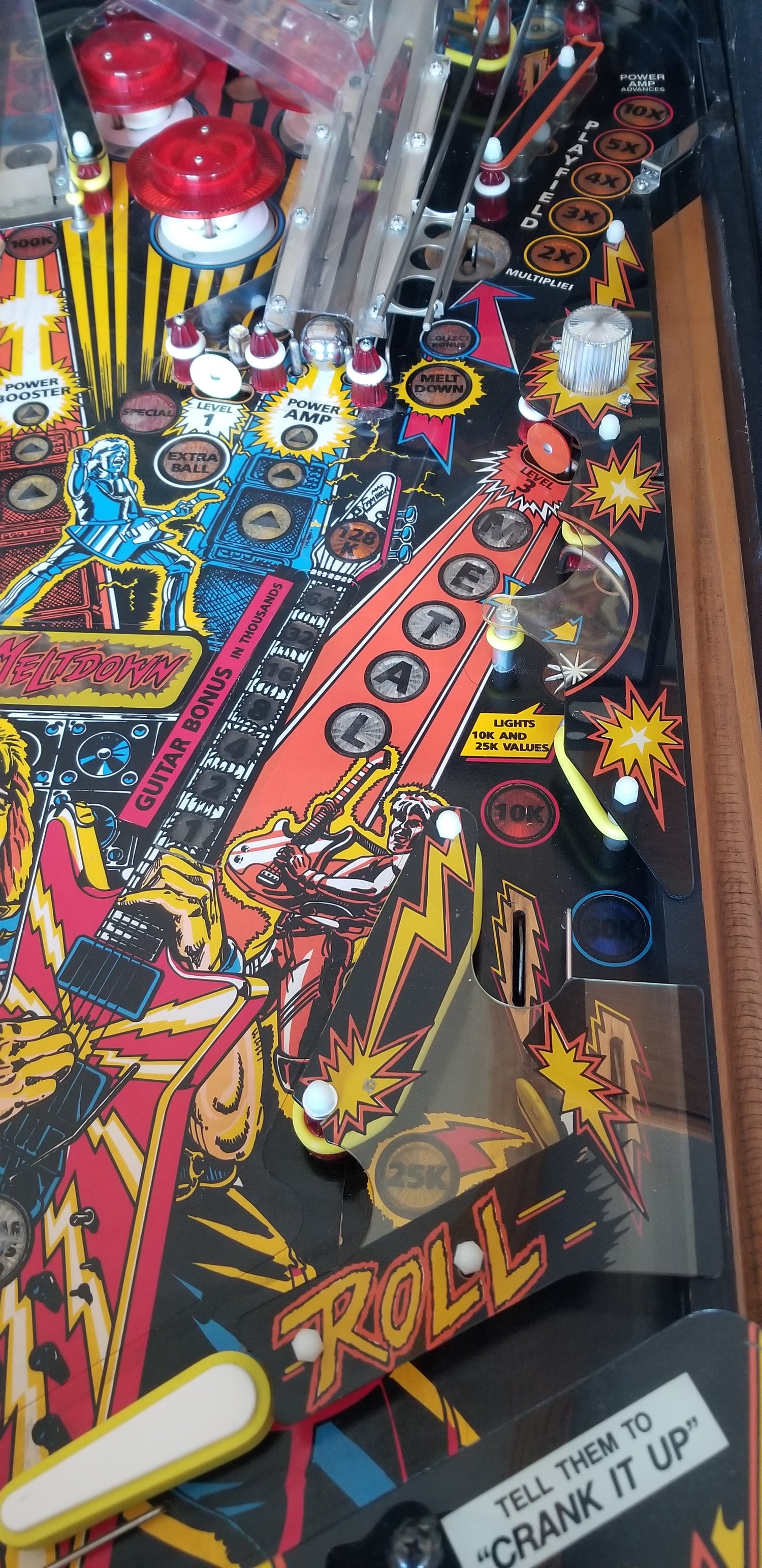 Heavy Metal Meltdown Bally Midway 1987 - Pinball805