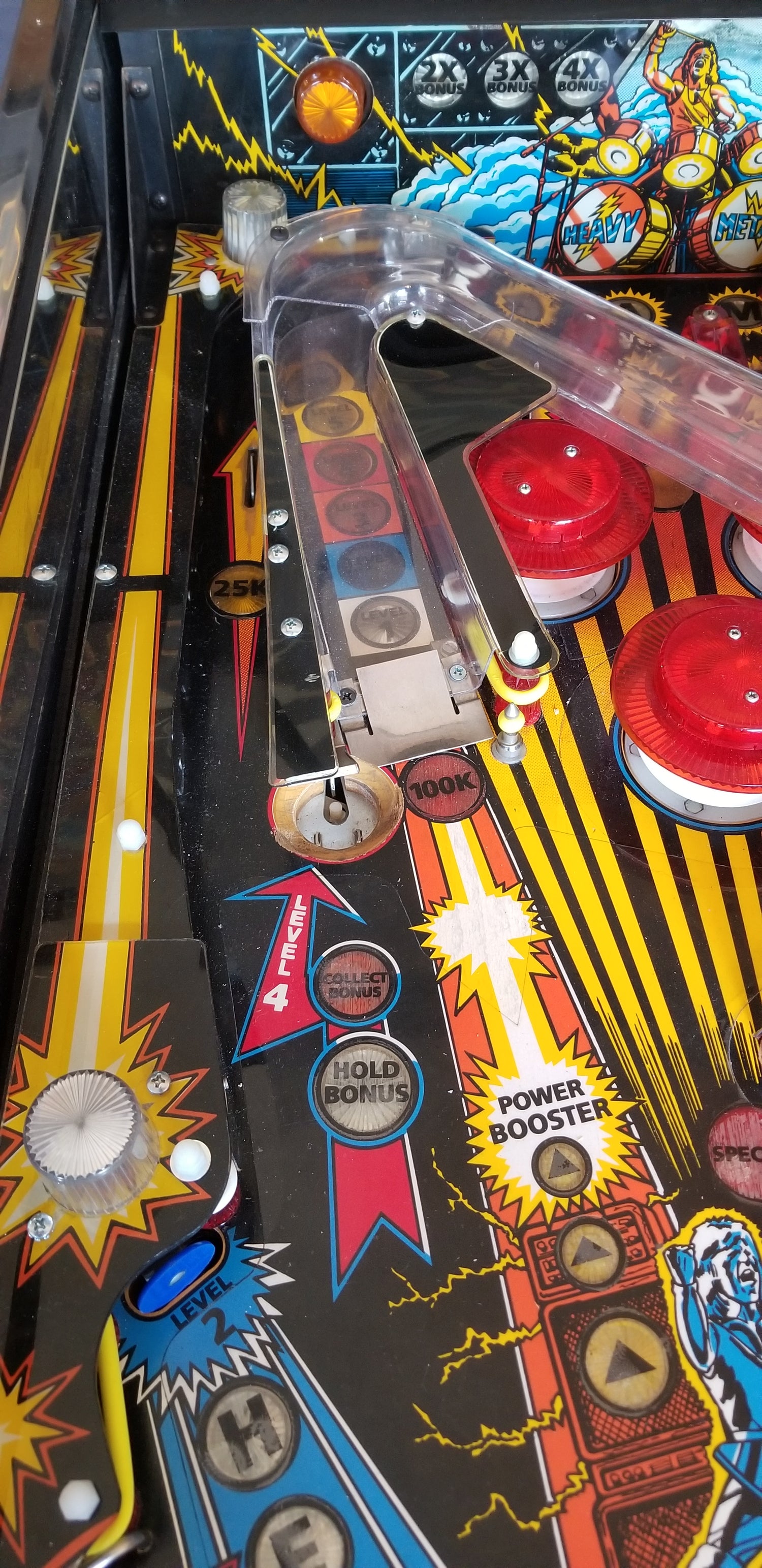 Heavy Metal Meltdown Bally Midway 1987 - Pinball805