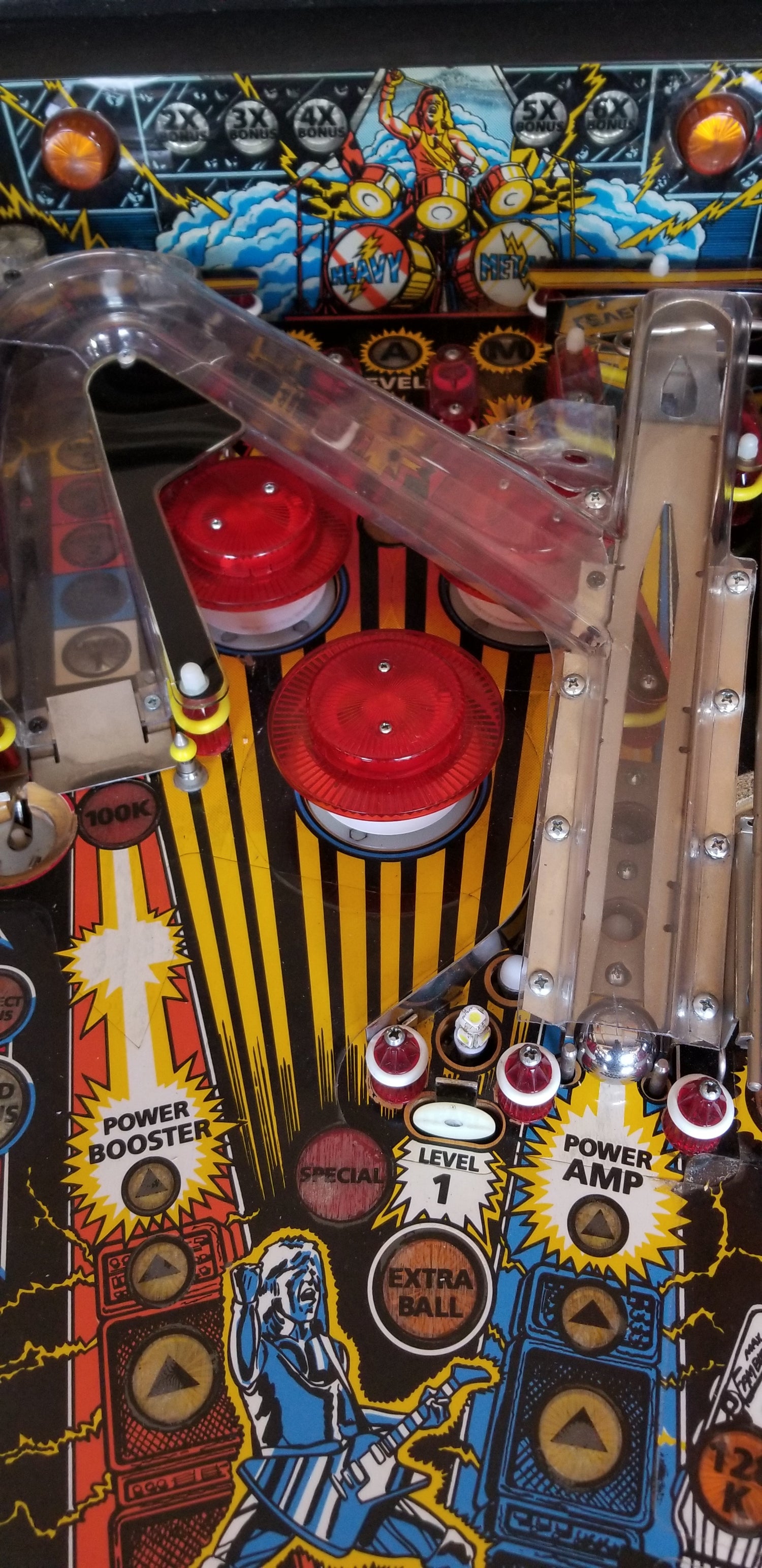 Heavy Metal Meltdown Bally Midway 1987 - Pinball805