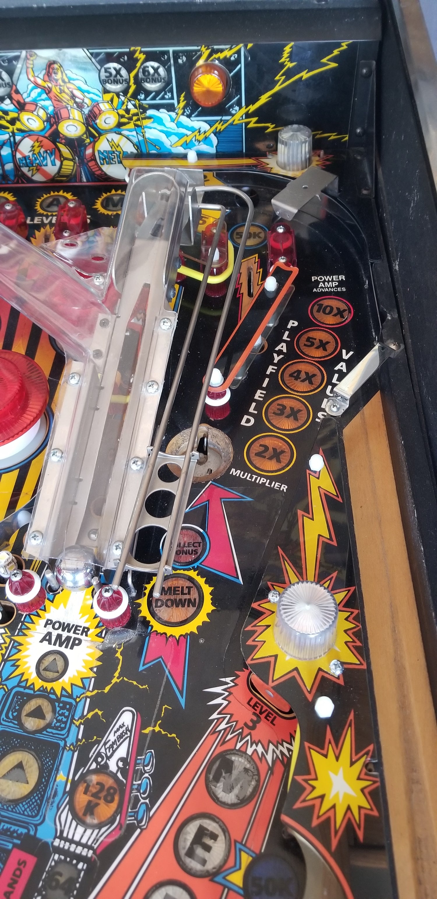 Heavy Metal Meltdown Bally Midway 1987 - Pinball805