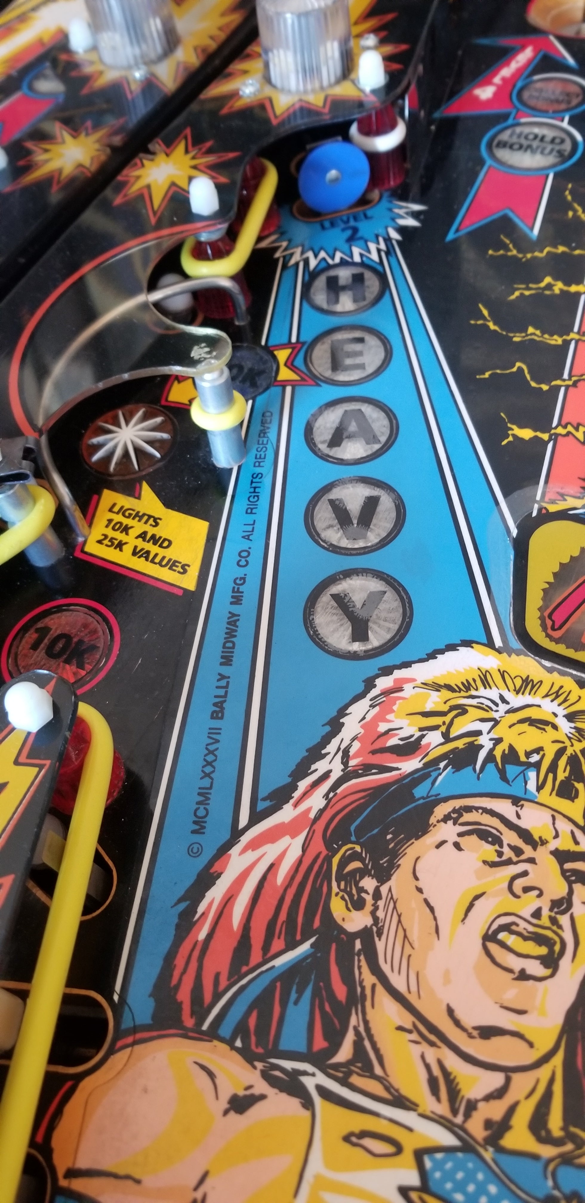 Heavy Metal Meltdown Bally Midway 1987 - Pinball805