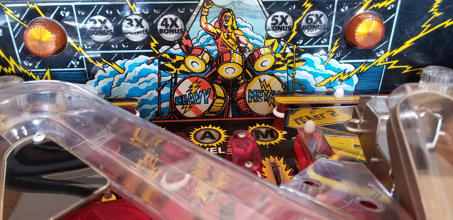 Heavy Metal Meltdown Bally Midway 1987 - Pinball805