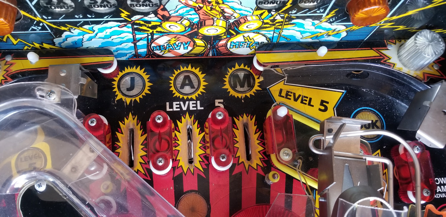 Heavy Metal Meltdown Bally Midway 1987 - Pinball805