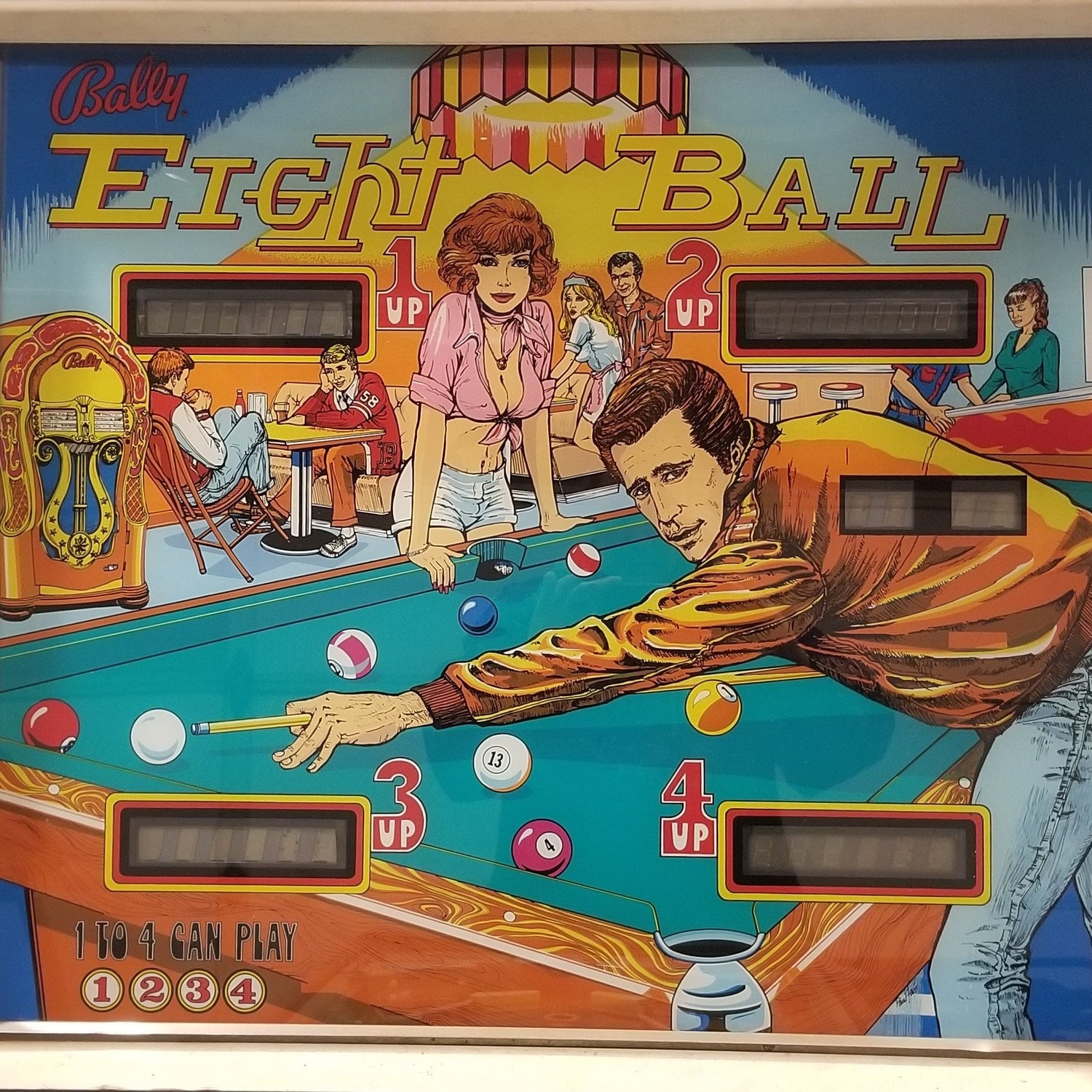 Eight Ball Bally 1977 - Pinball805