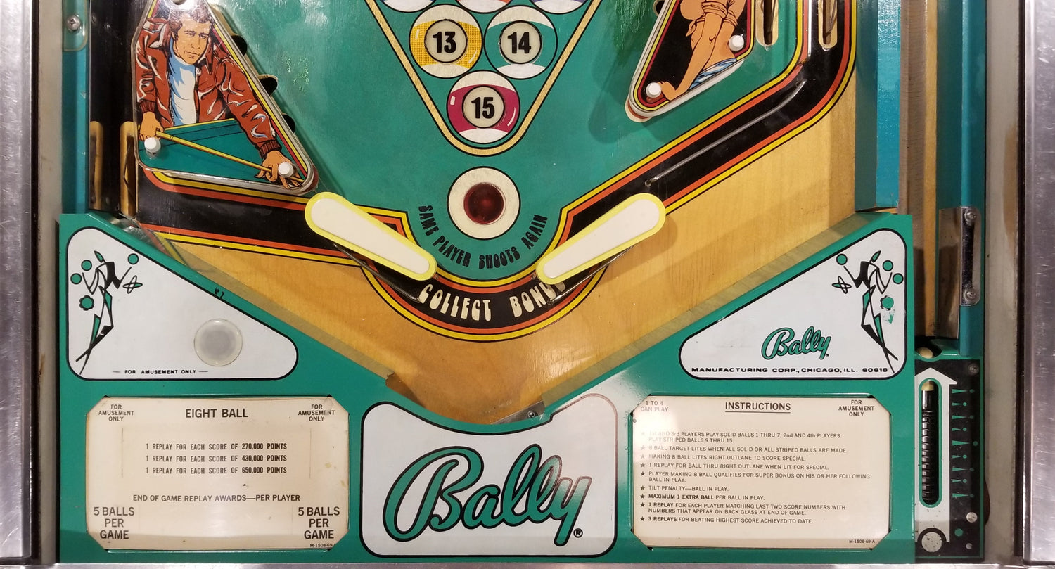 Eight Ball Bally 1977 - Pinball805