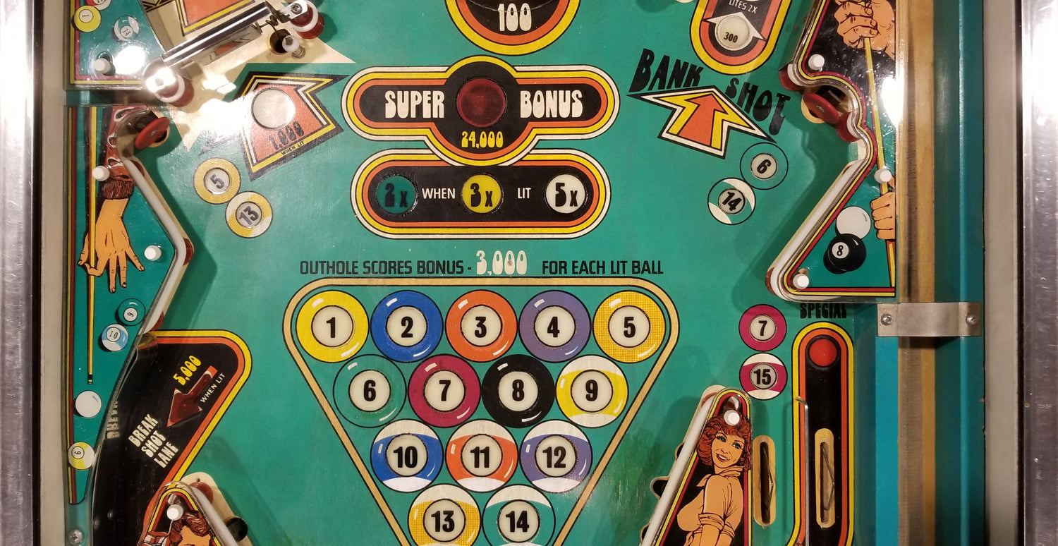 Eight Ball Bally 1977 - Pinball805