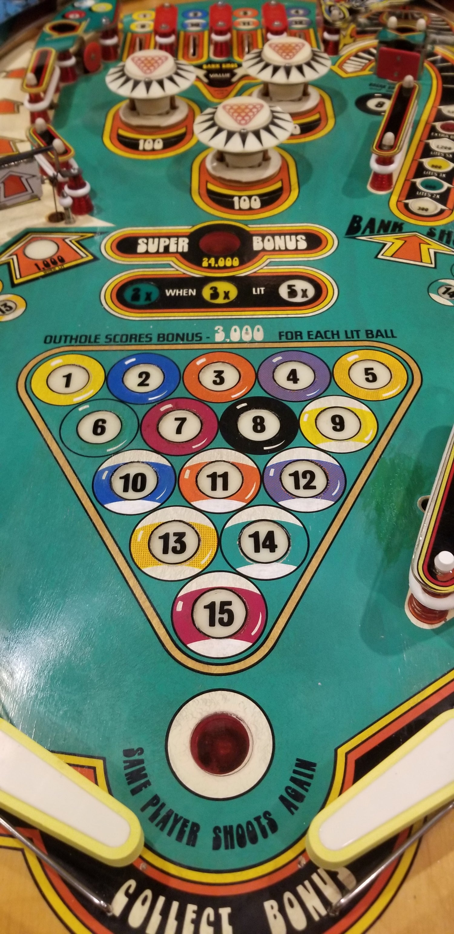 Eight Ball Bally 1977 - Pinball805