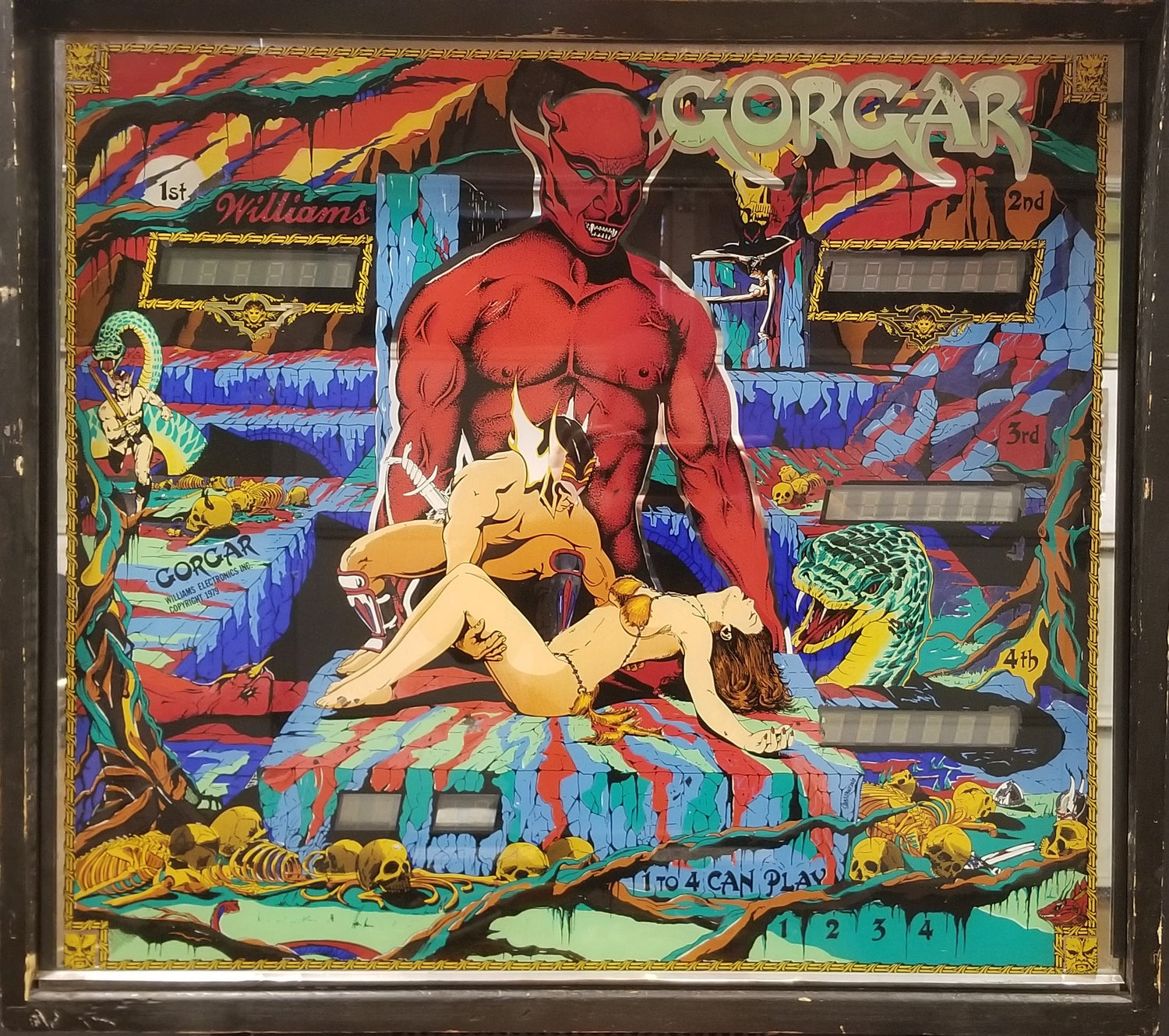 Gorgar Williams 1979 - Pinball805