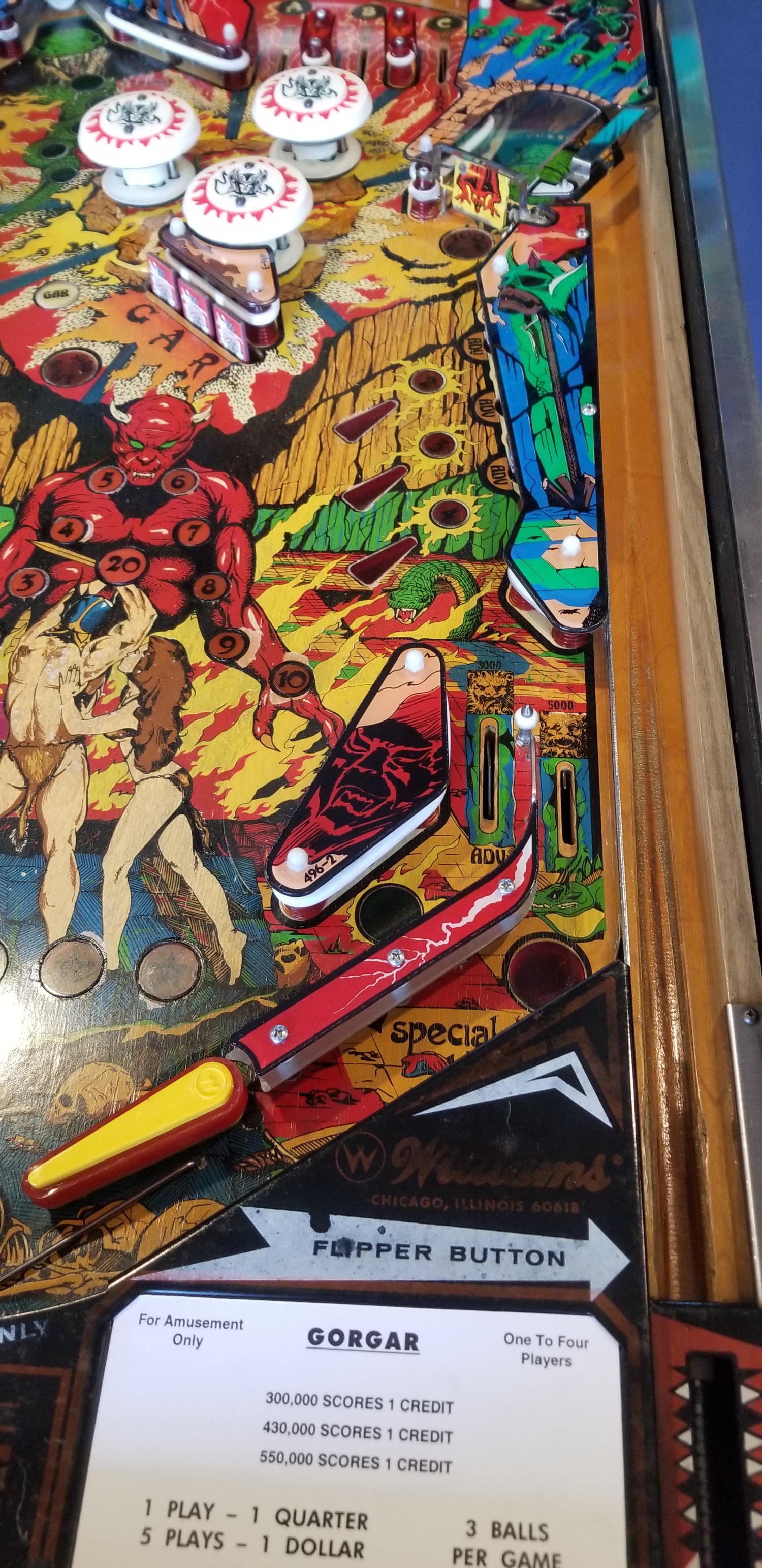 Gorgar Williams 1979 - Pinball805