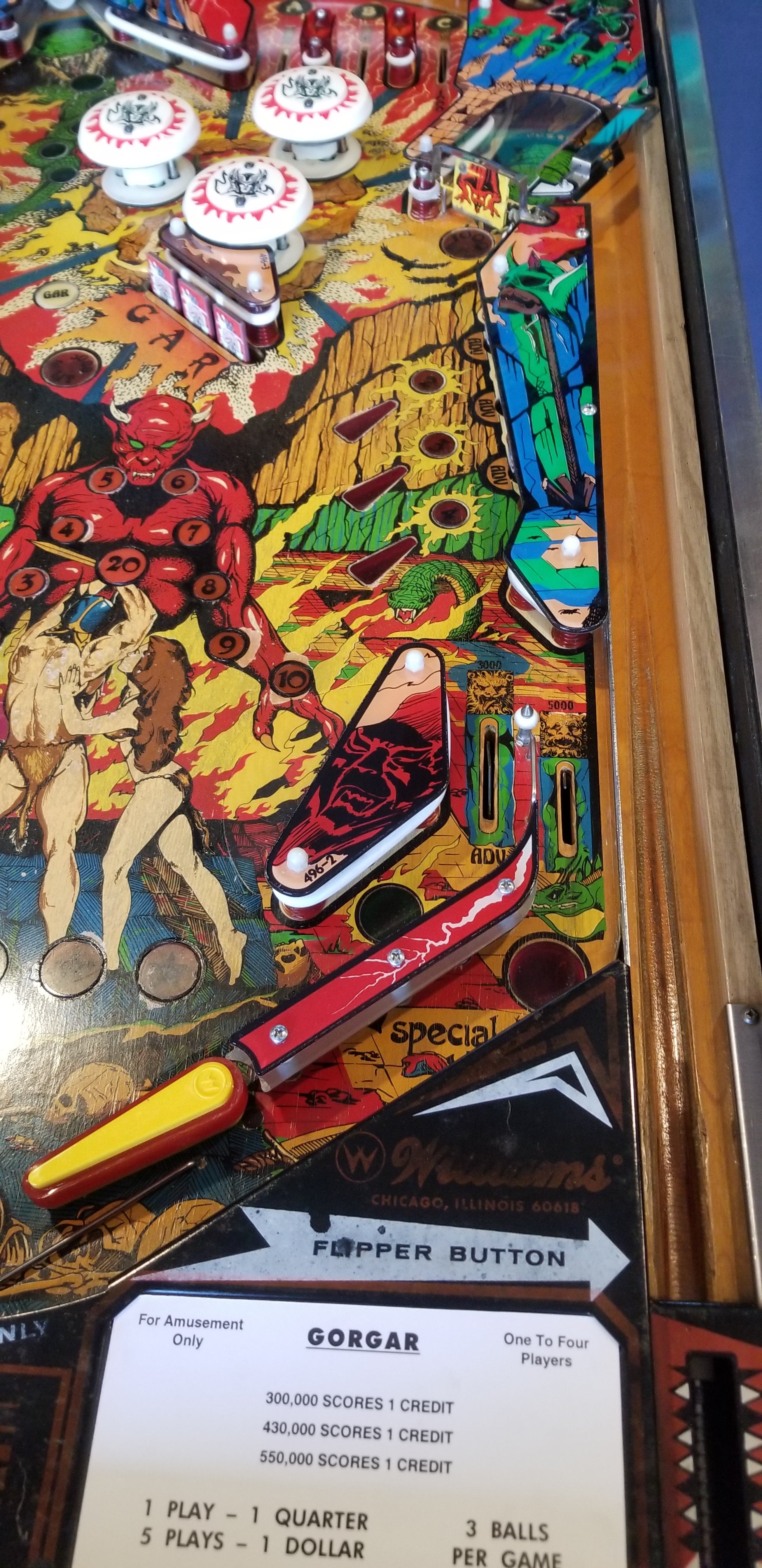 Gorgar Williams 1979 - Pinball805